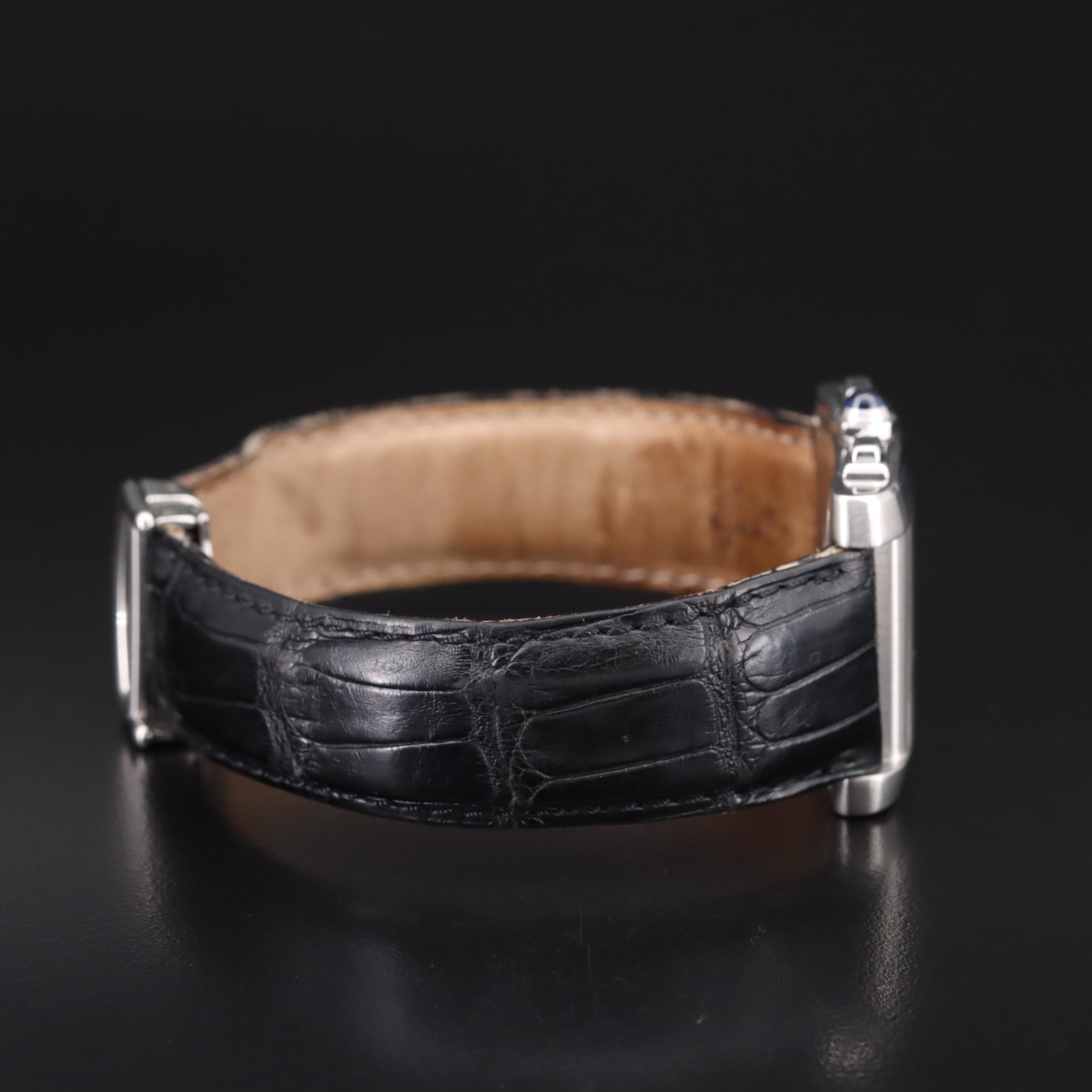 Cartier Tank Francais Chronoflex Perpetual Calendar Watch