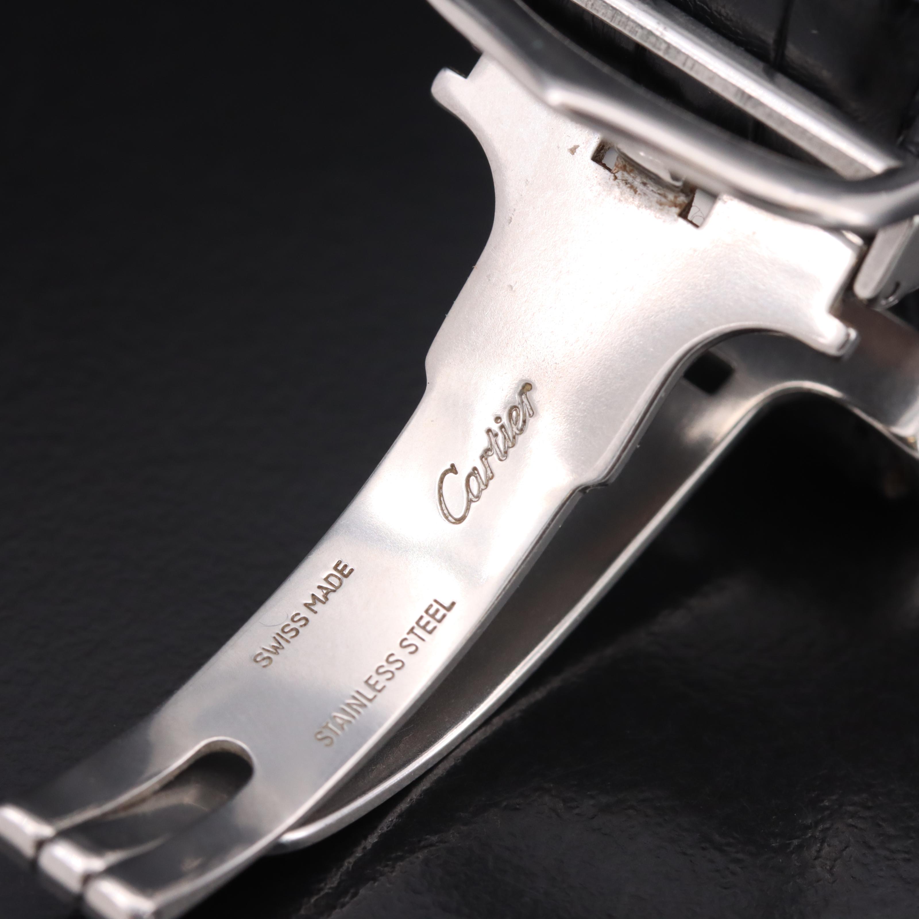 Cartier Tank Francais Chronoflex Perpetual Calendar Watch