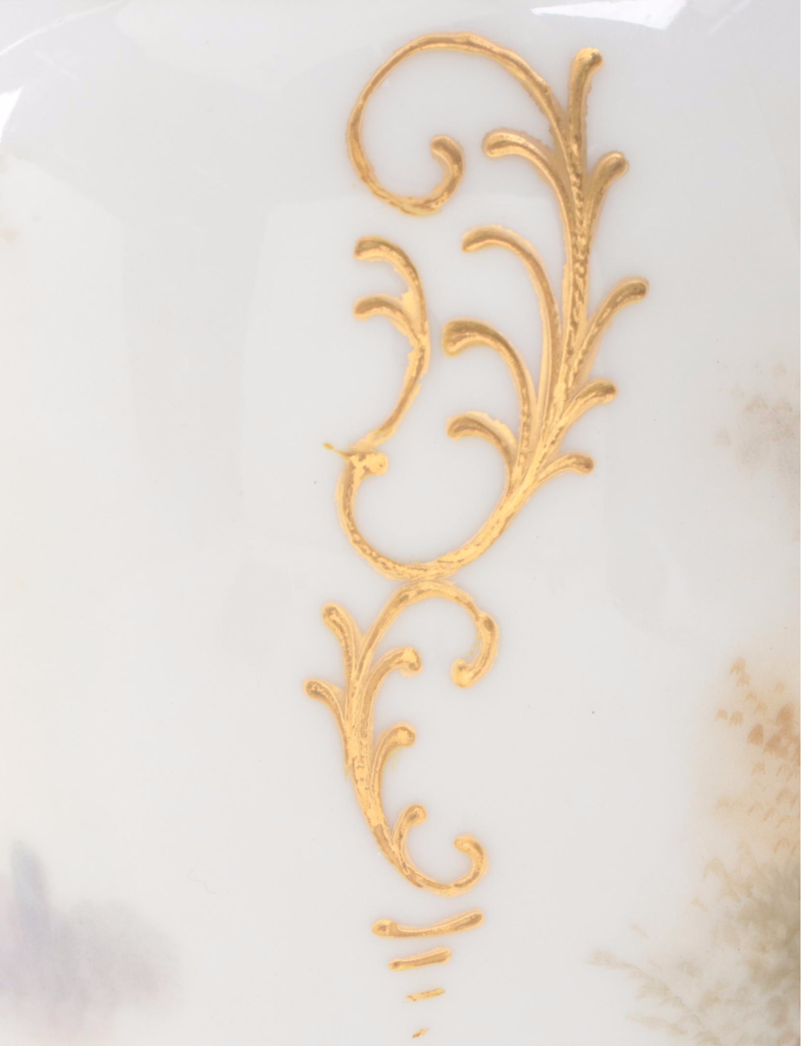 Porcelain Ormolu Urn with Champlevé Decoration