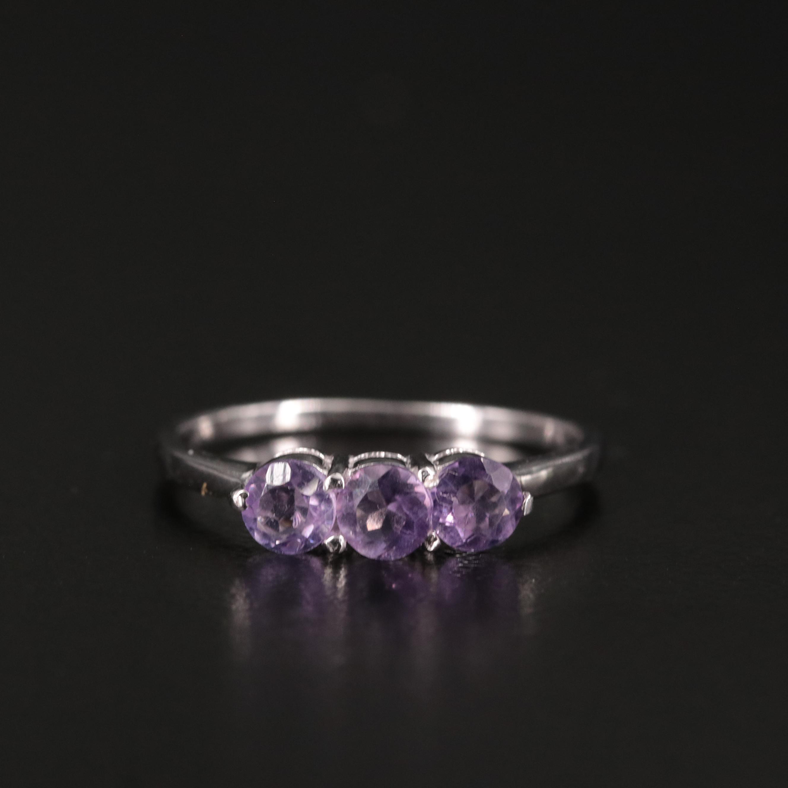 Sterling Amethyst Ring
