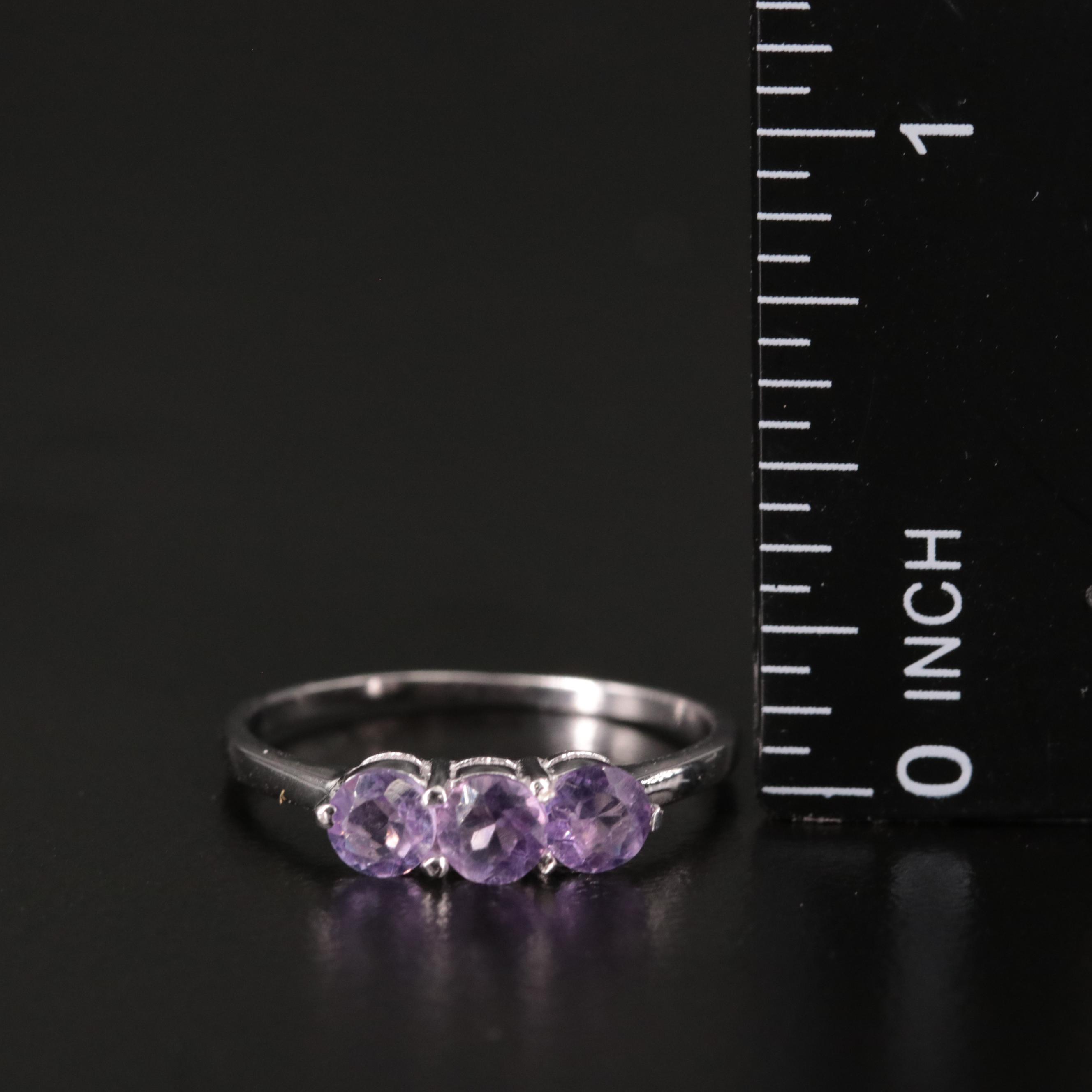 Sterling Amethyst Ring
