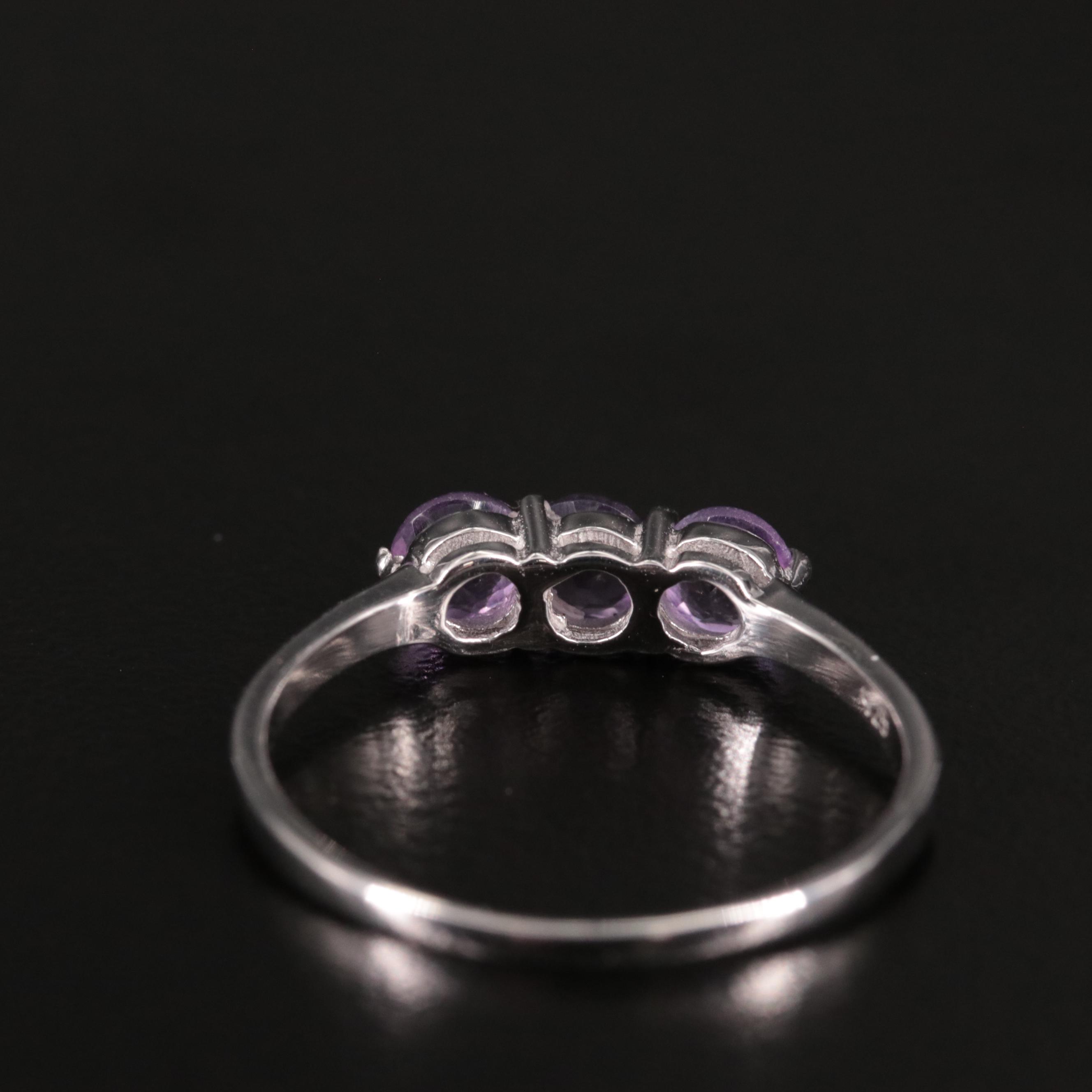Sterling Amethyst Ring