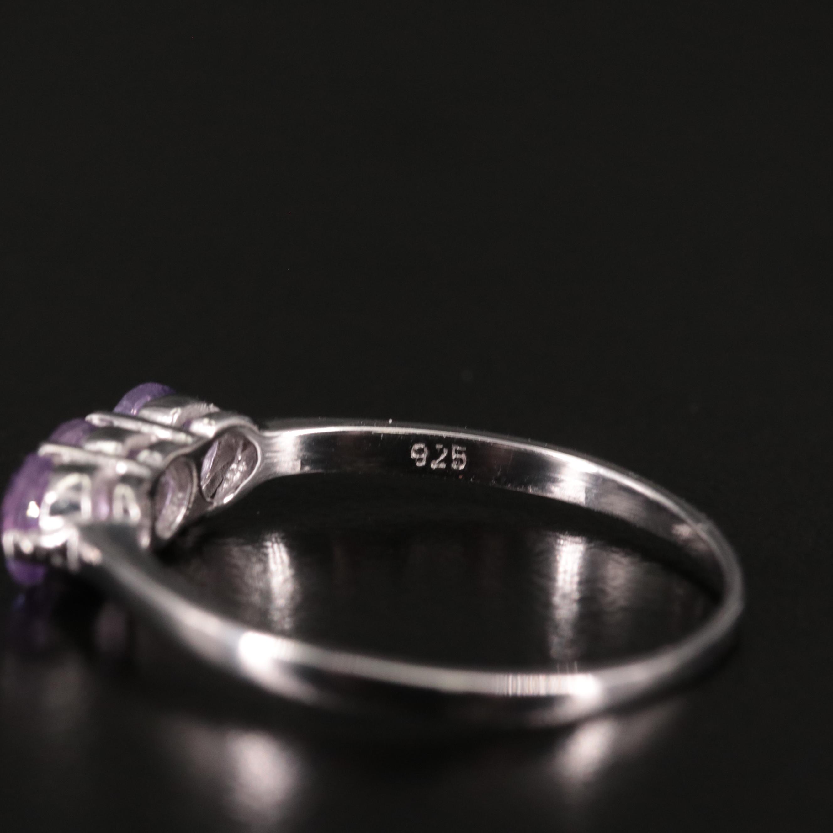 Sterling Amethyst Ring