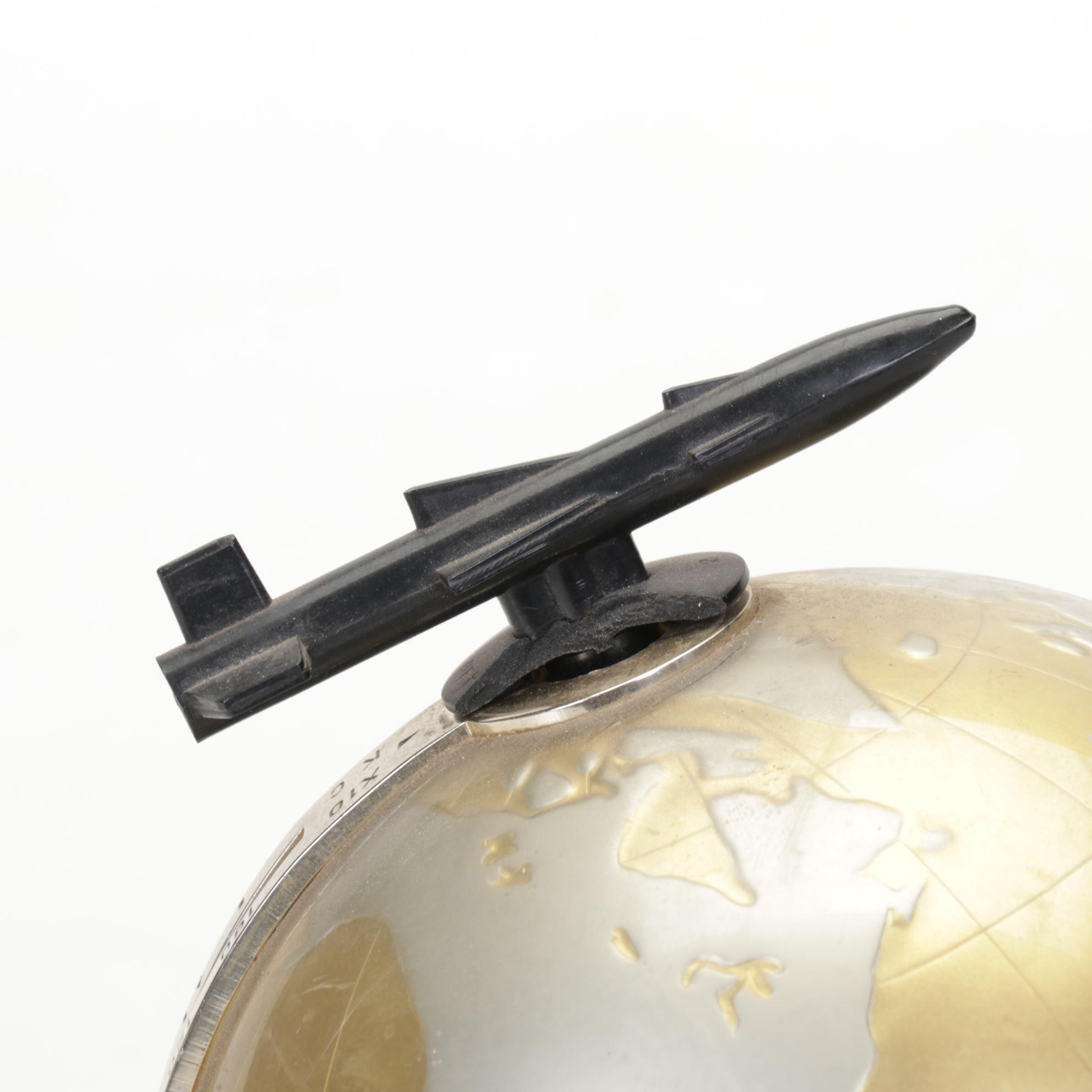 Weltron Globe Shaped Radio and 8-Track Tape Player and Peerless Transistor Radio