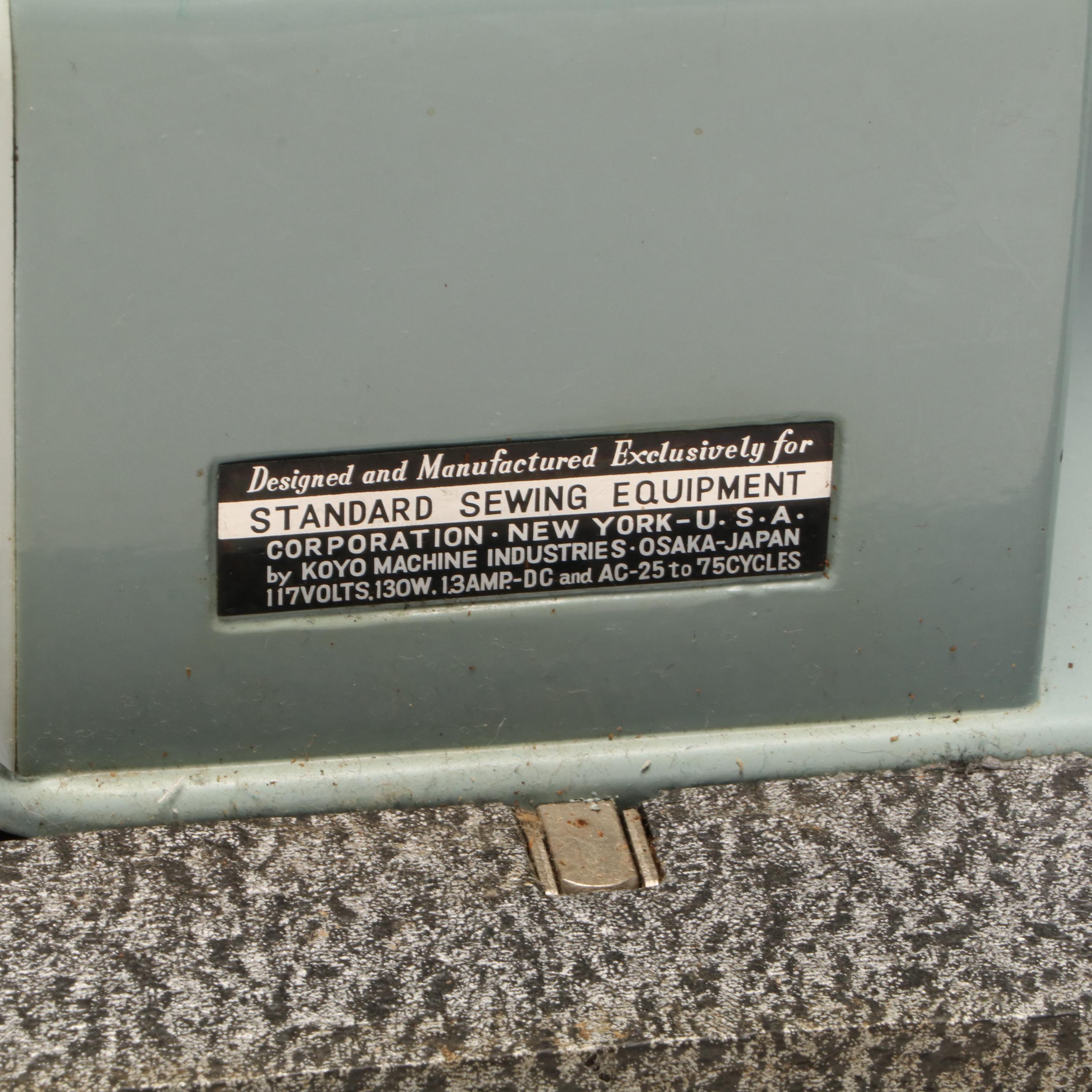 Dressmaker Sewing Machine by Standard Sewing Equipment