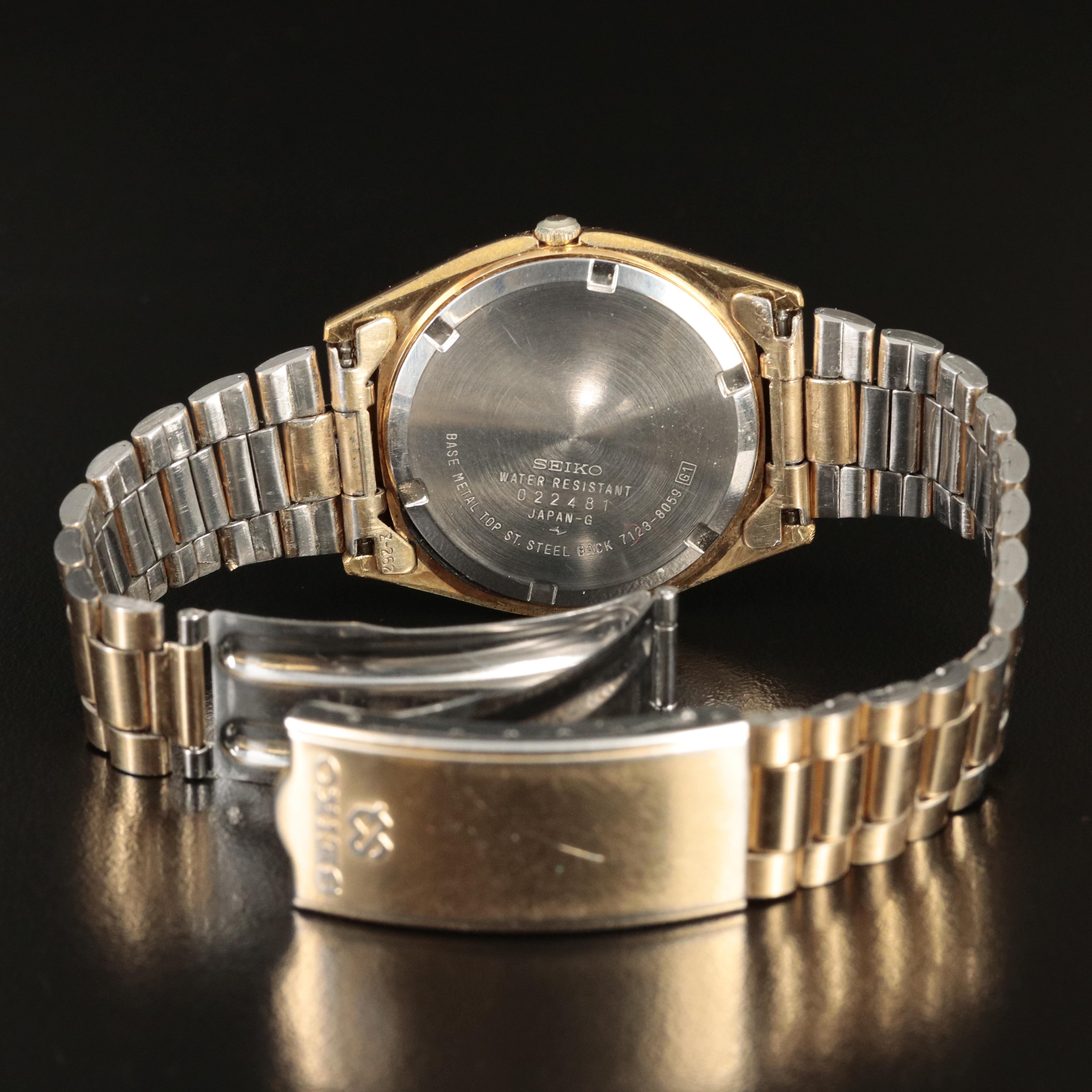 Seiko Day/Date Quartz Watch