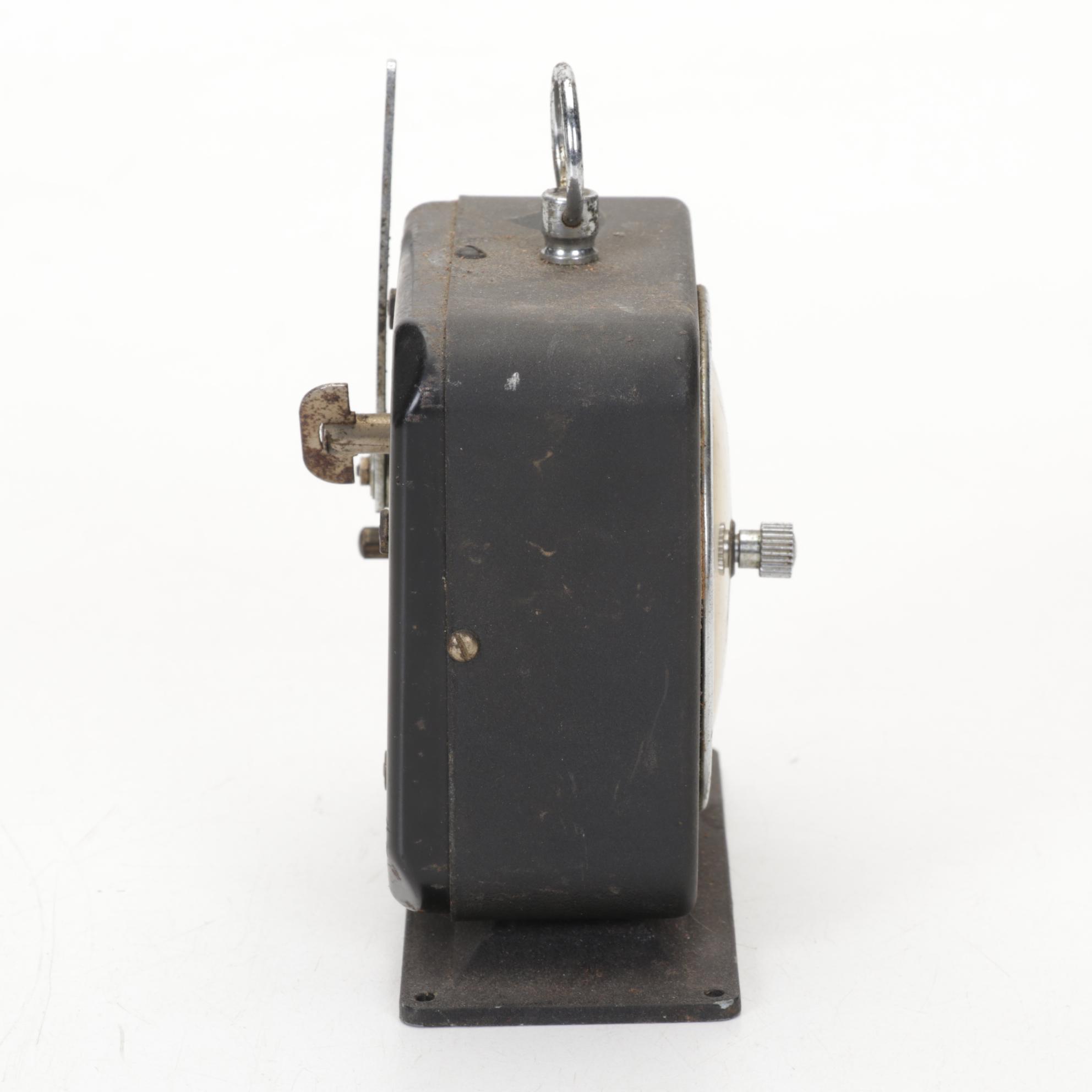 Art Deco Telechron Capehart Alarm Clock Radio With Lackner and GE Alarm Clocks