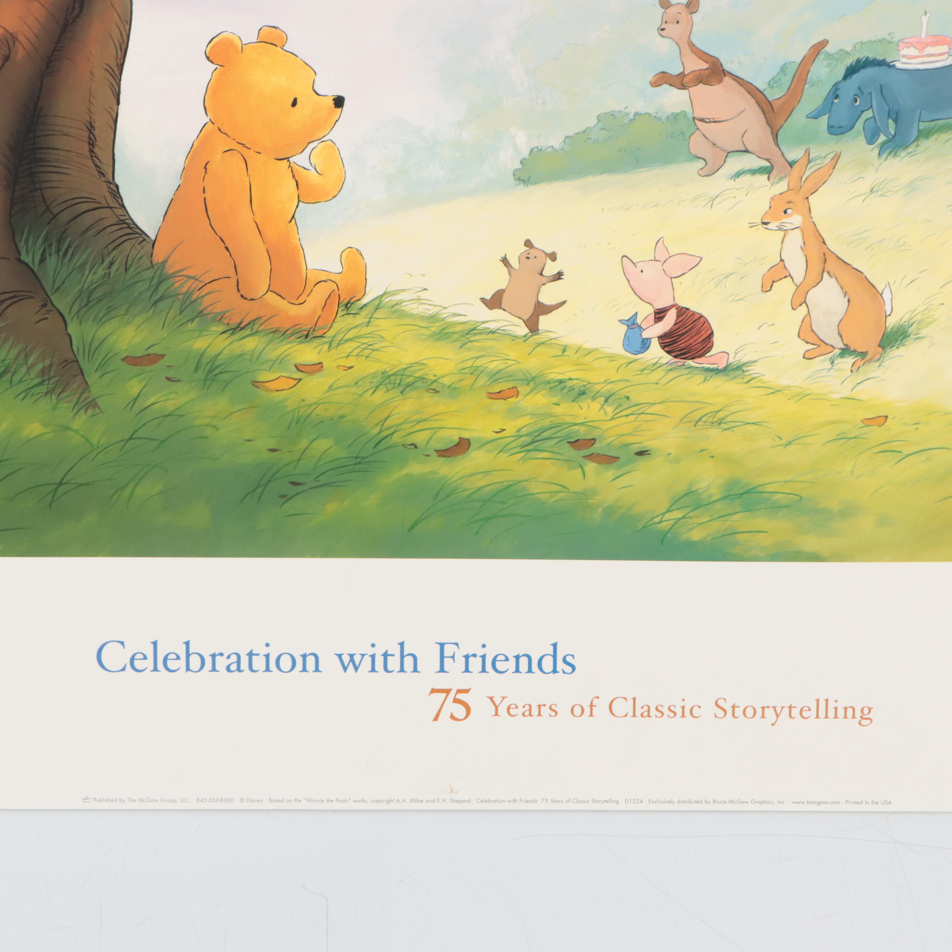 Offset Lithograph After Peter Ellenshaw "Reflections of Friendship," and More