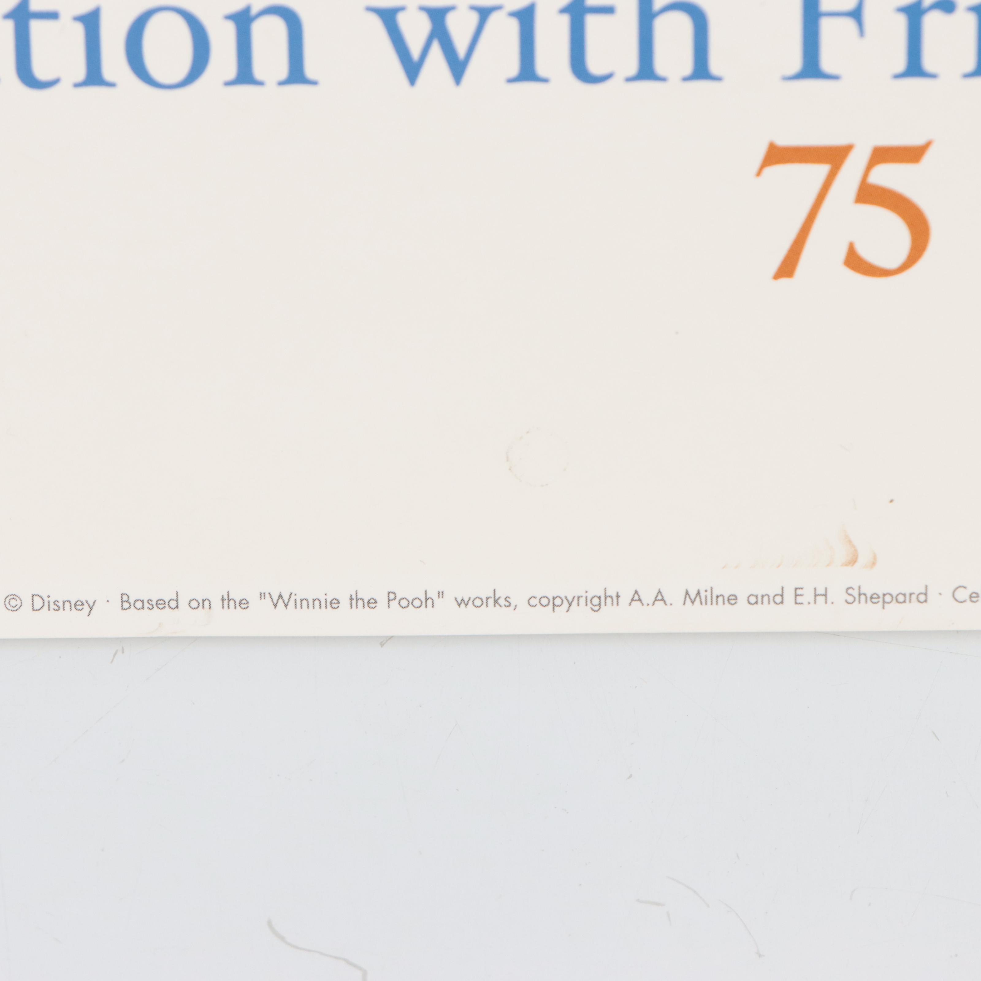 Offset Lithograph After Peter Ellenshaw "Reflections of Friendship," and More