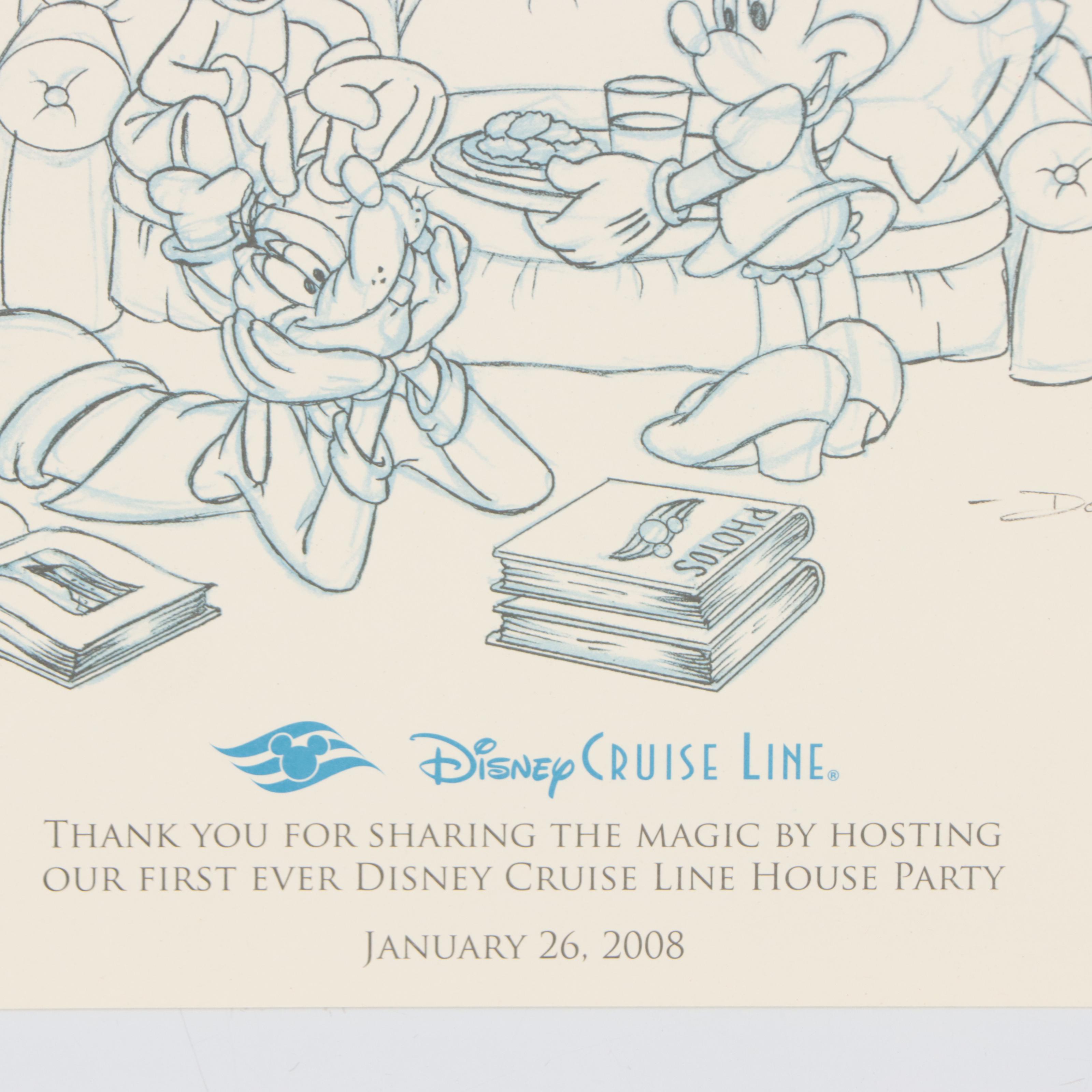 Offset Lithograph After Peter Ellenshaw "Reflections of Friendship," and More