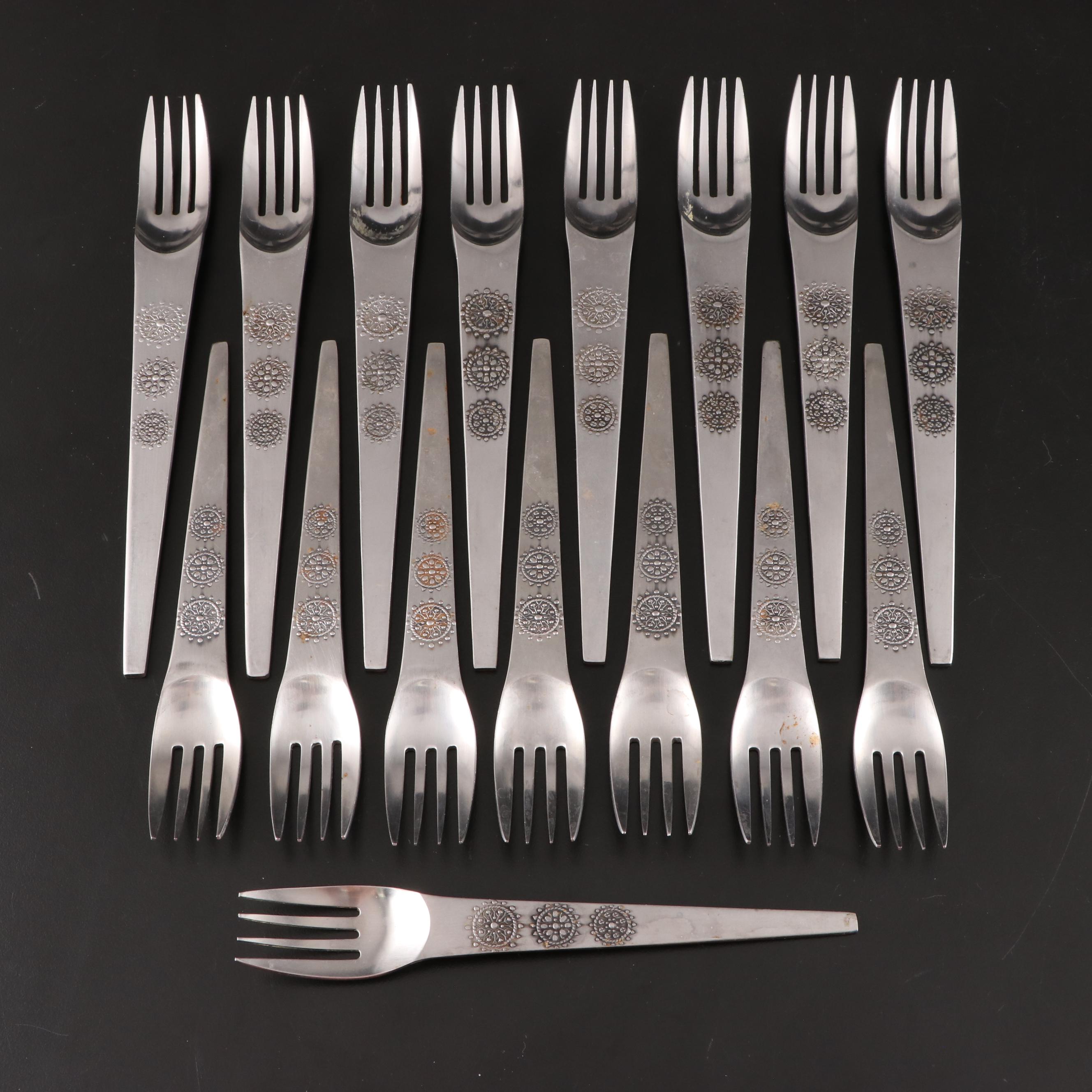 National Stainless Steel "San Moritz" Flatware