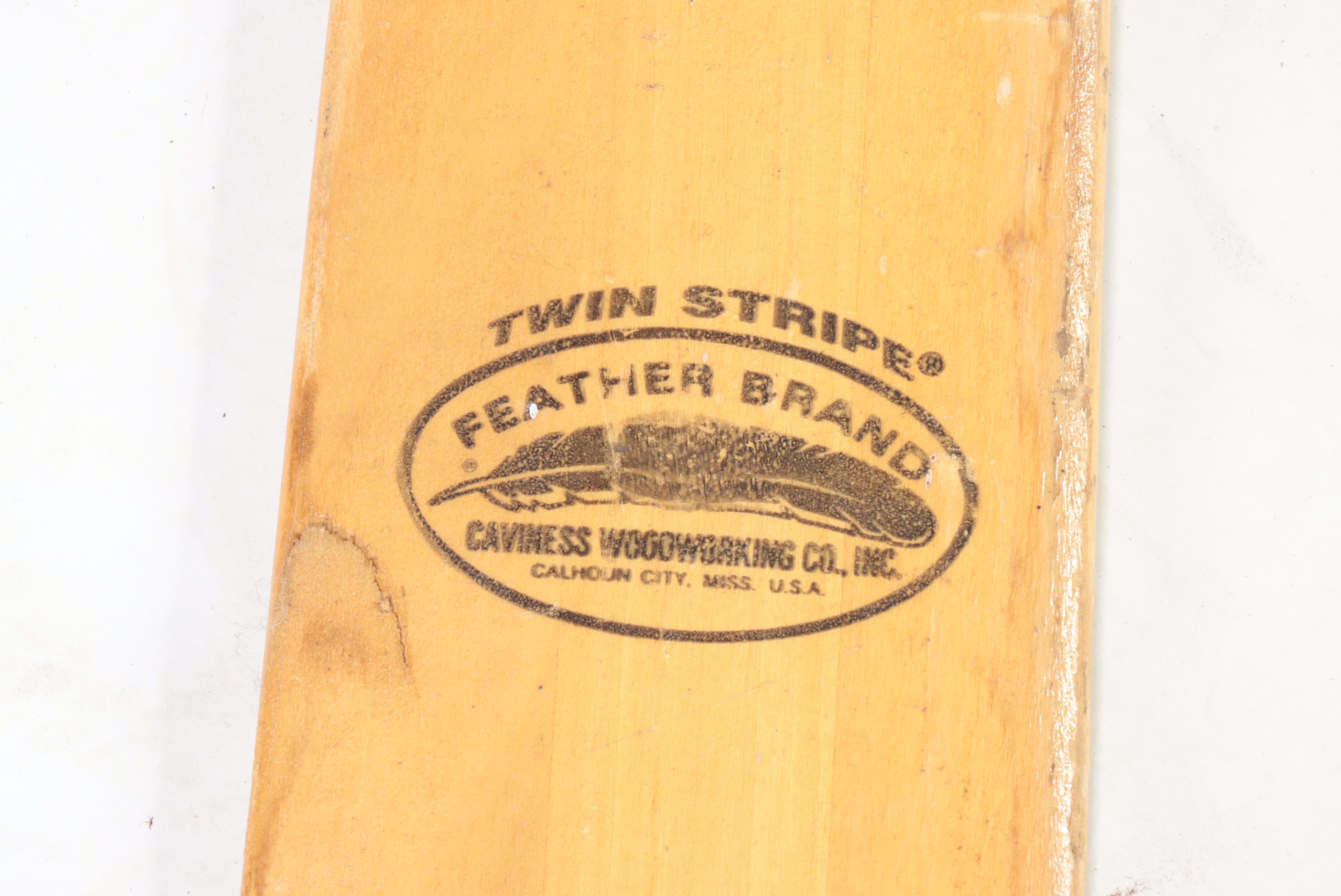 Twin Stripe Canoe Wooden Oars from Feather Brand