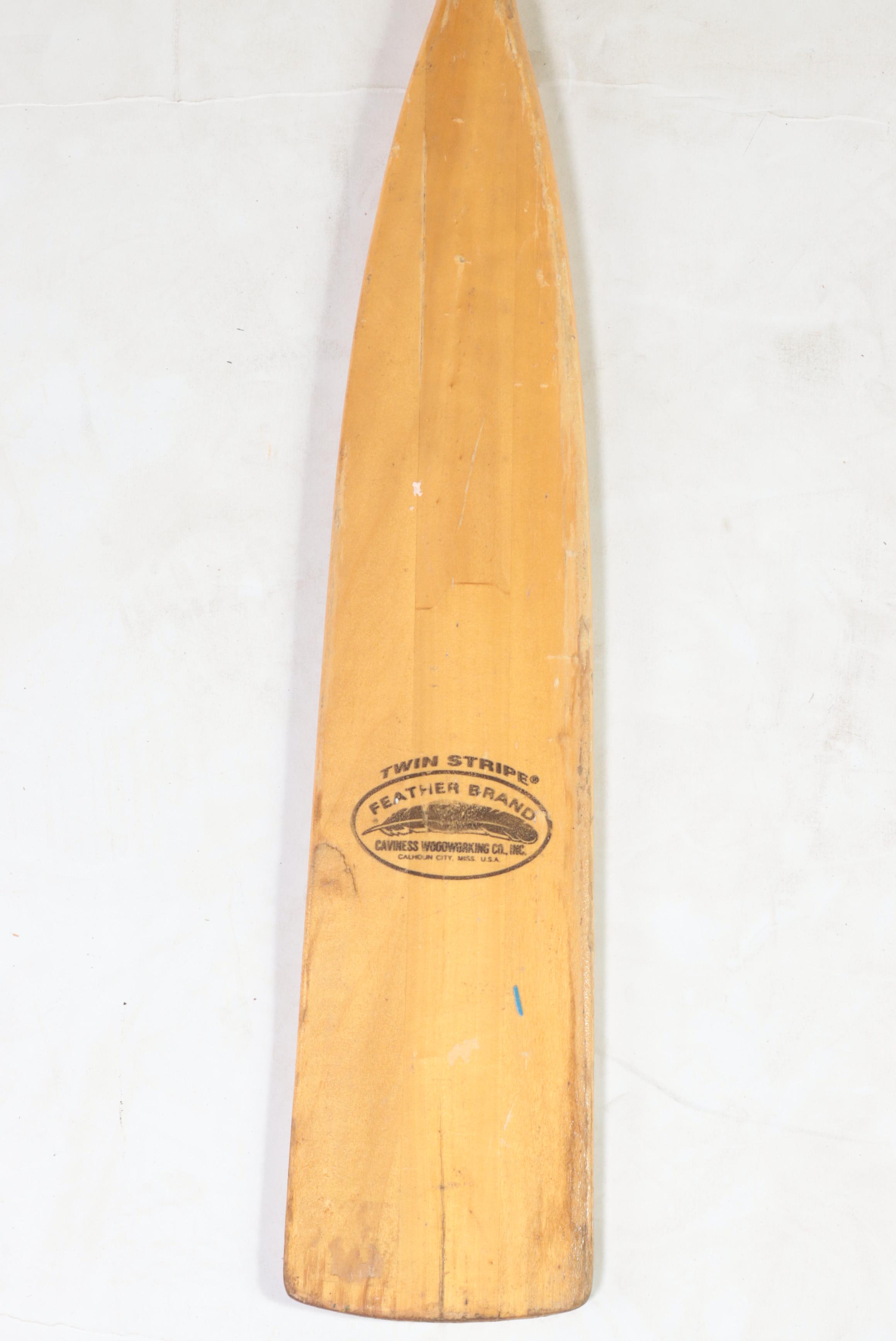 Twin Stripe Canoe Wooden Oars from Feather Brand