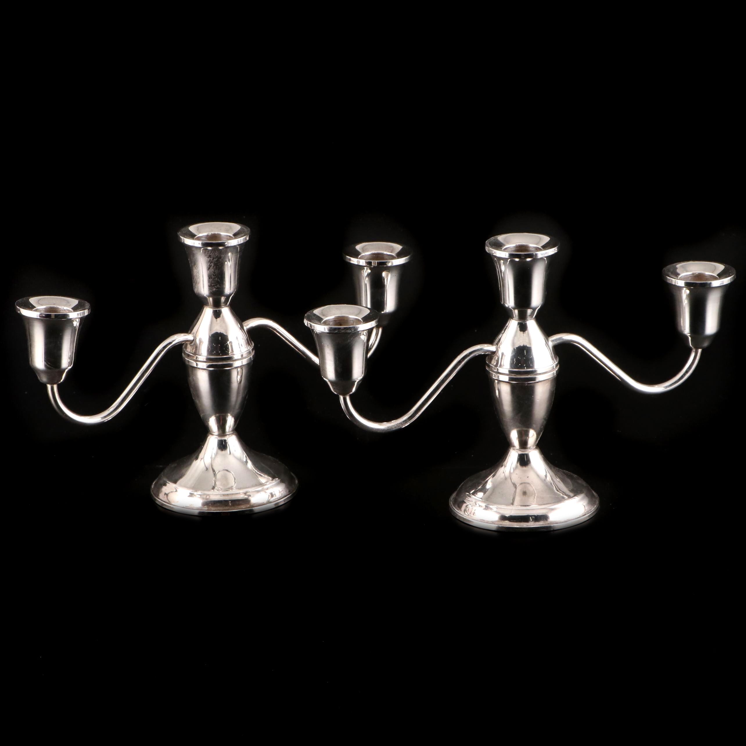 Duchin Creation Sterling Silver Candelabras