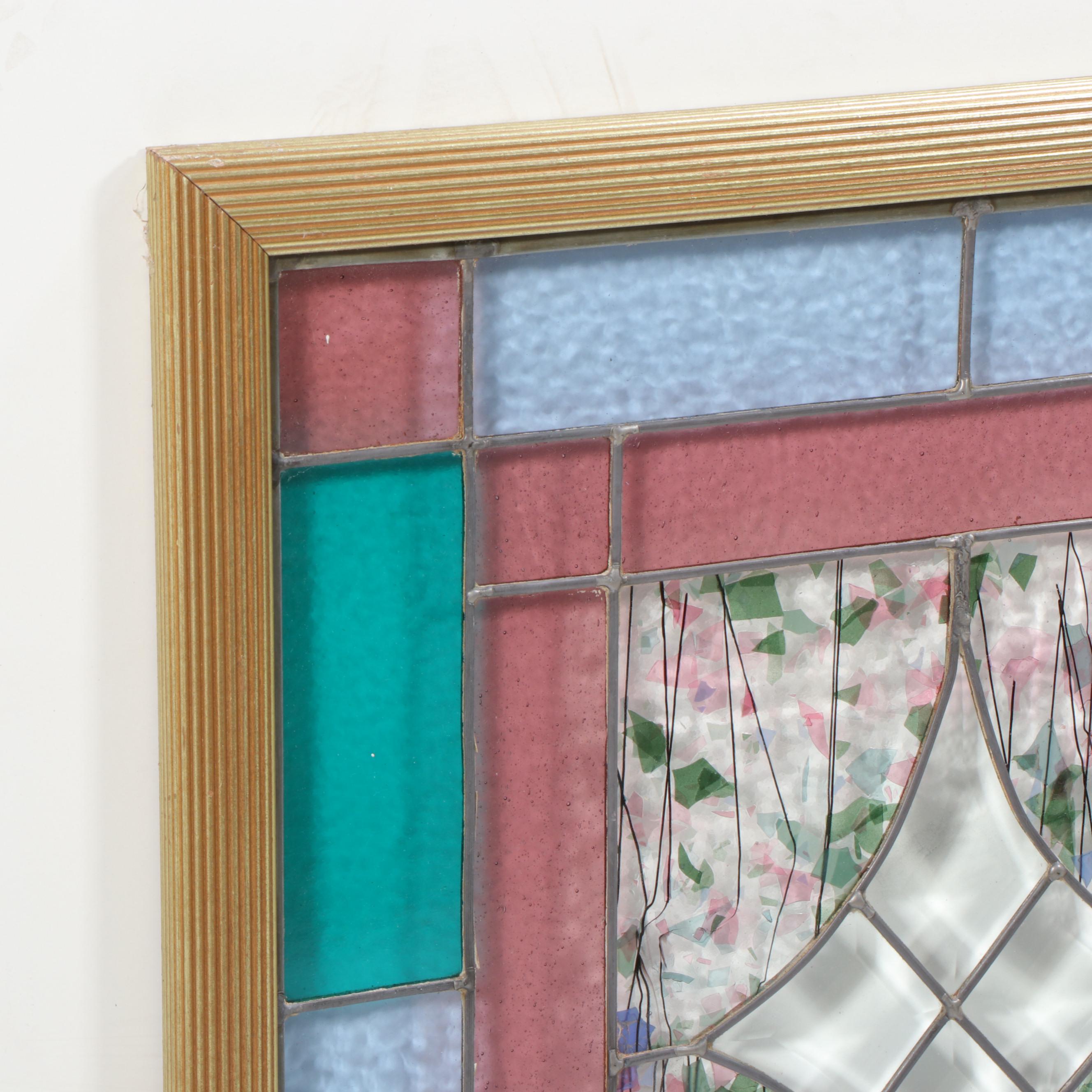 Stained Glass Wall Hanging Panel