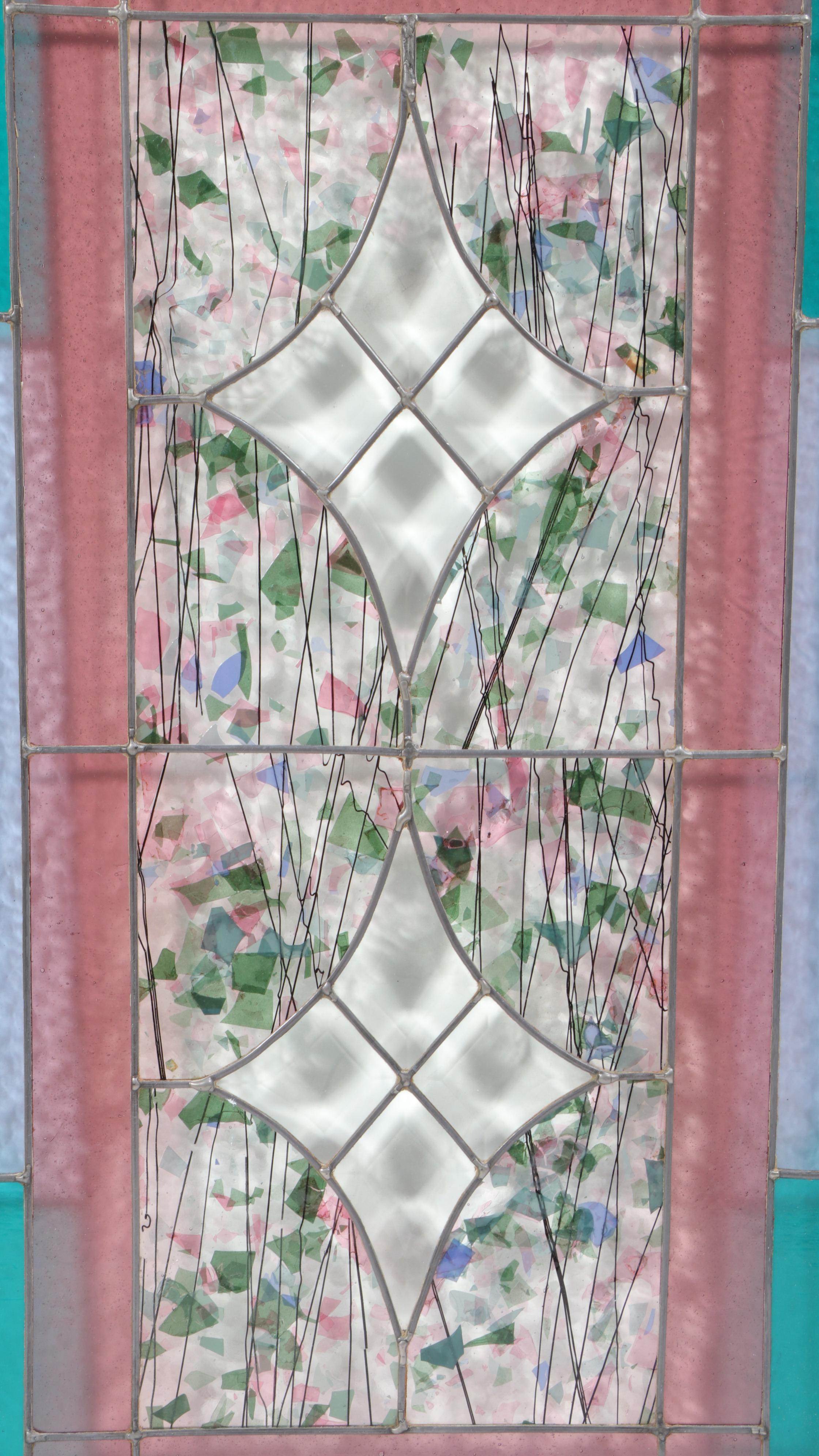 Stained Glass Wall Hanging Panel