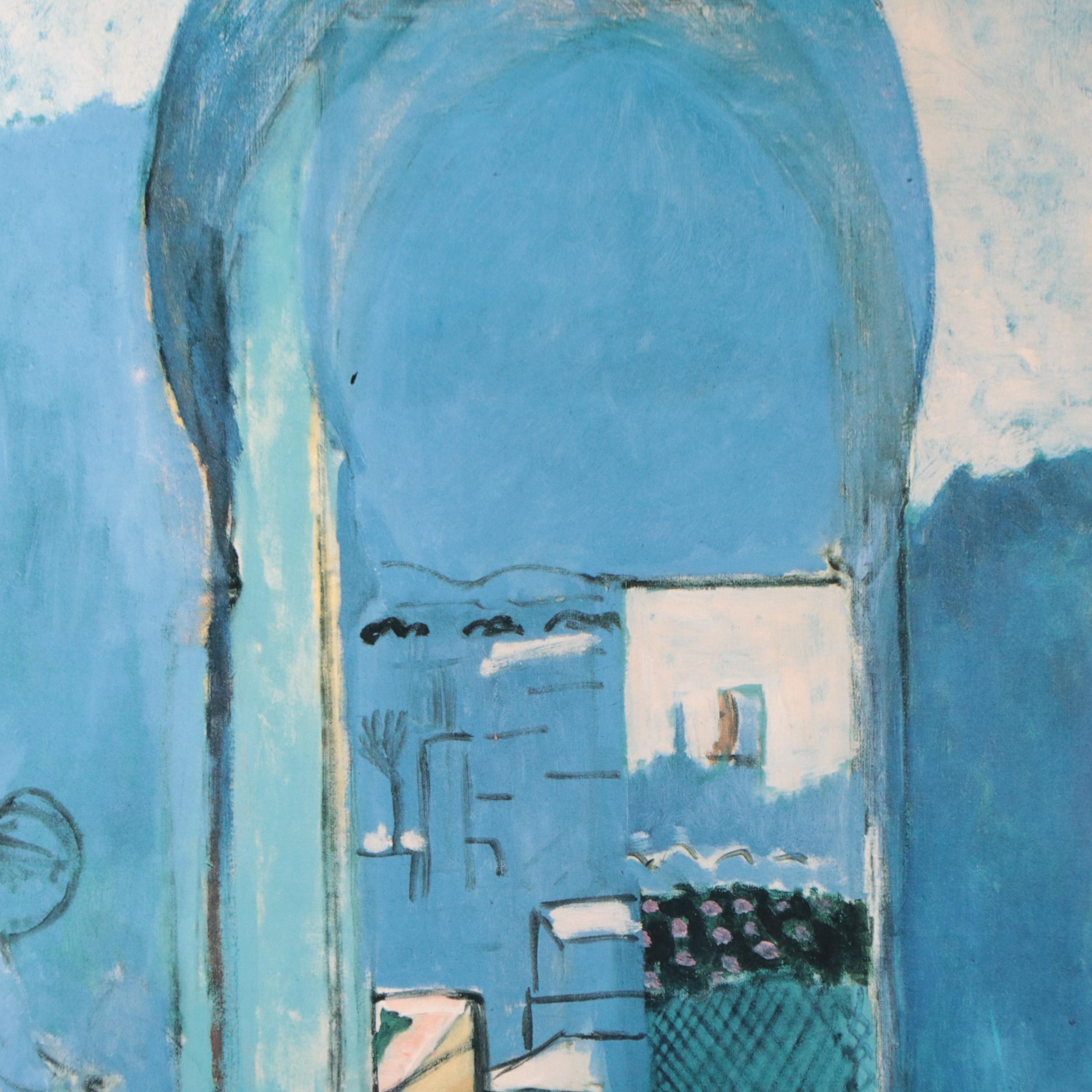 Offset Lithograph After Henri Matisse "La Porte de la Casbah"