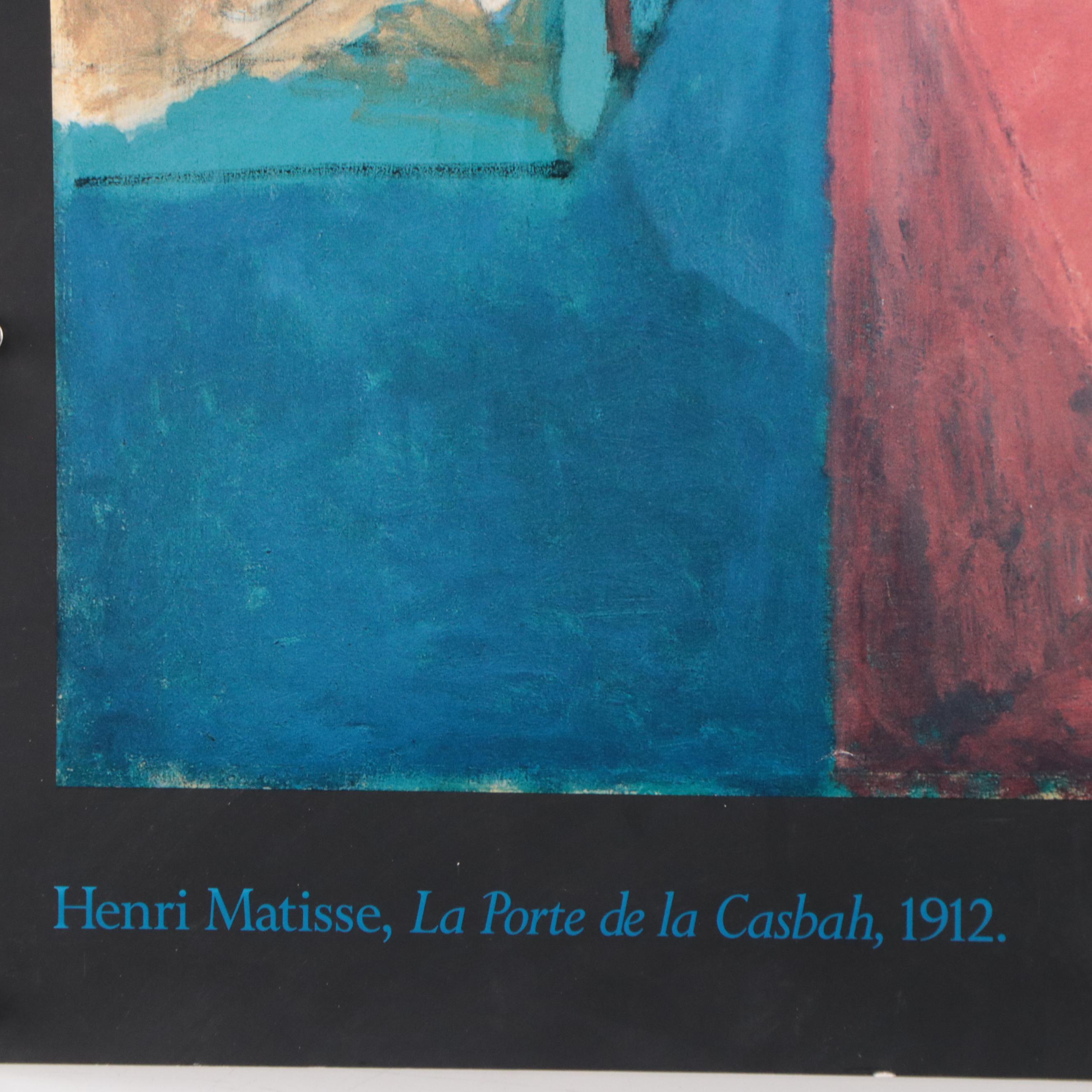 Offset Lithograph After Henri Matisse "La Porte de la Casbah"