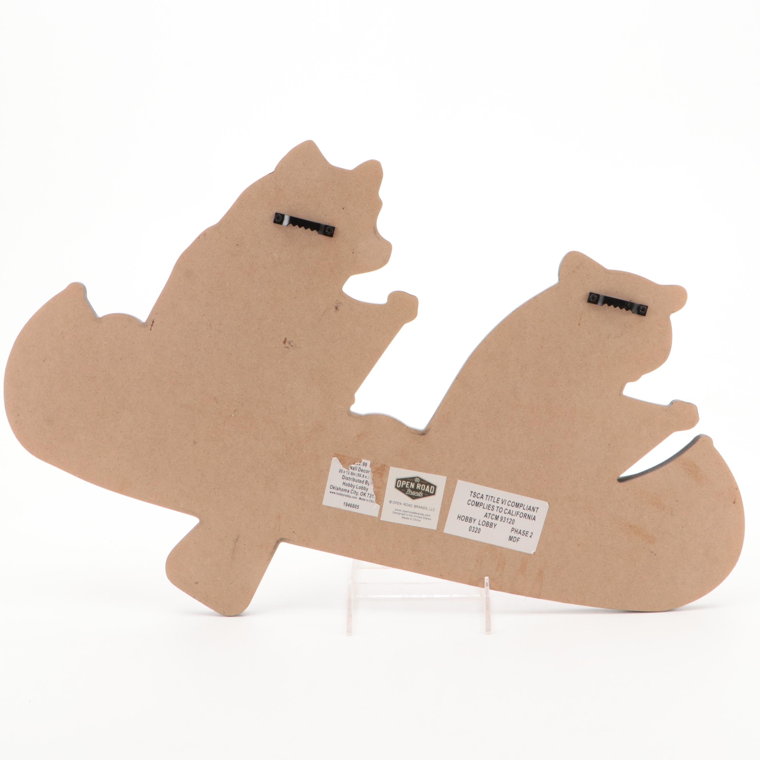 Parris Toy Cap Guns with Duck Calls, Coonskin Hats and Raccoon Décor