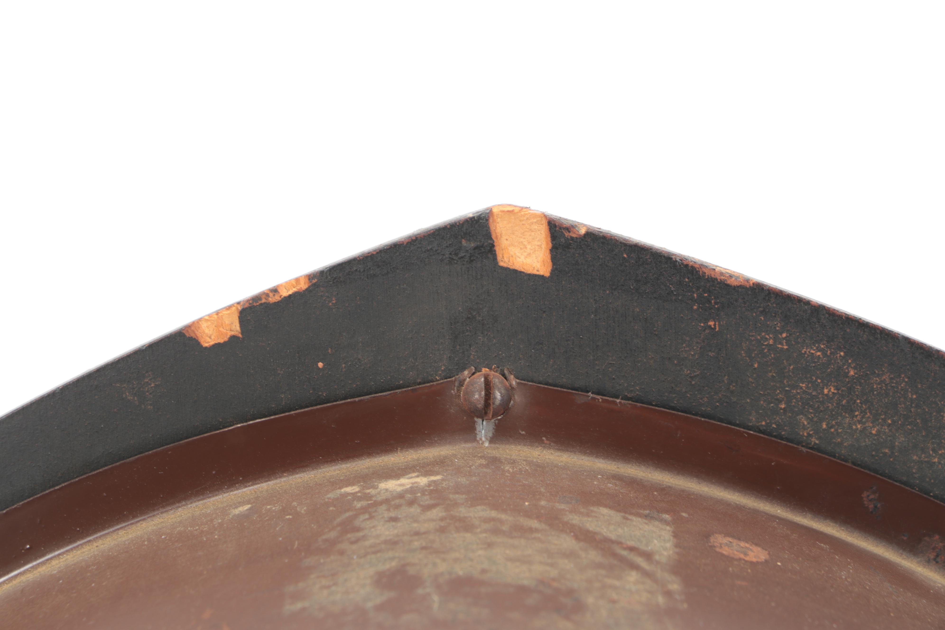 Telechron Motorized Neon Rotating Advertising Clock, 1930s