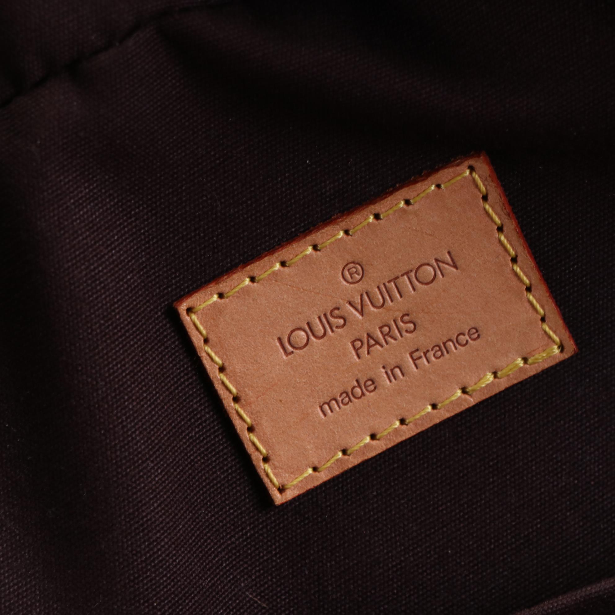 Louis Vuitton Summit Drive Bag in Monogram Vernis and Vachetta Leather