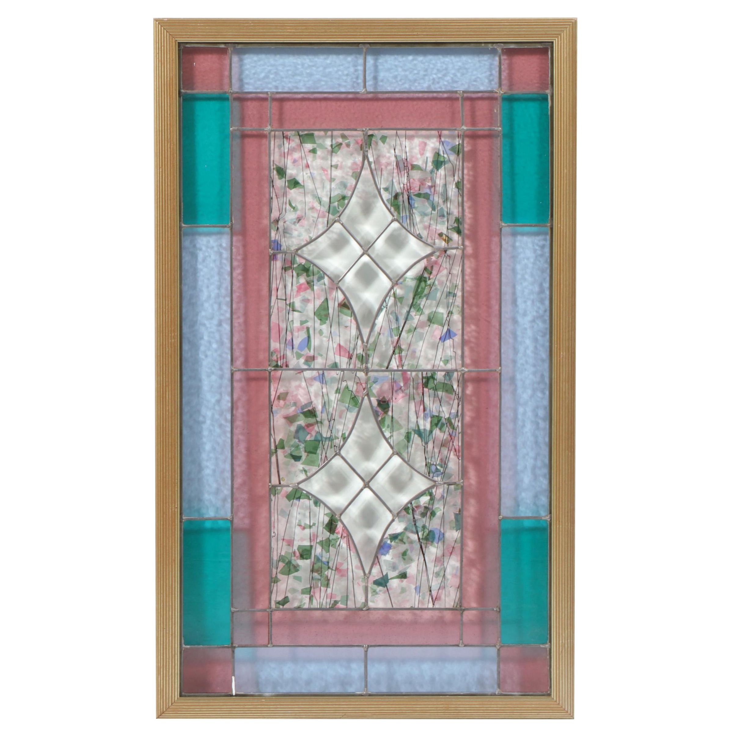 Stained Glass Wall Hanging Panel
