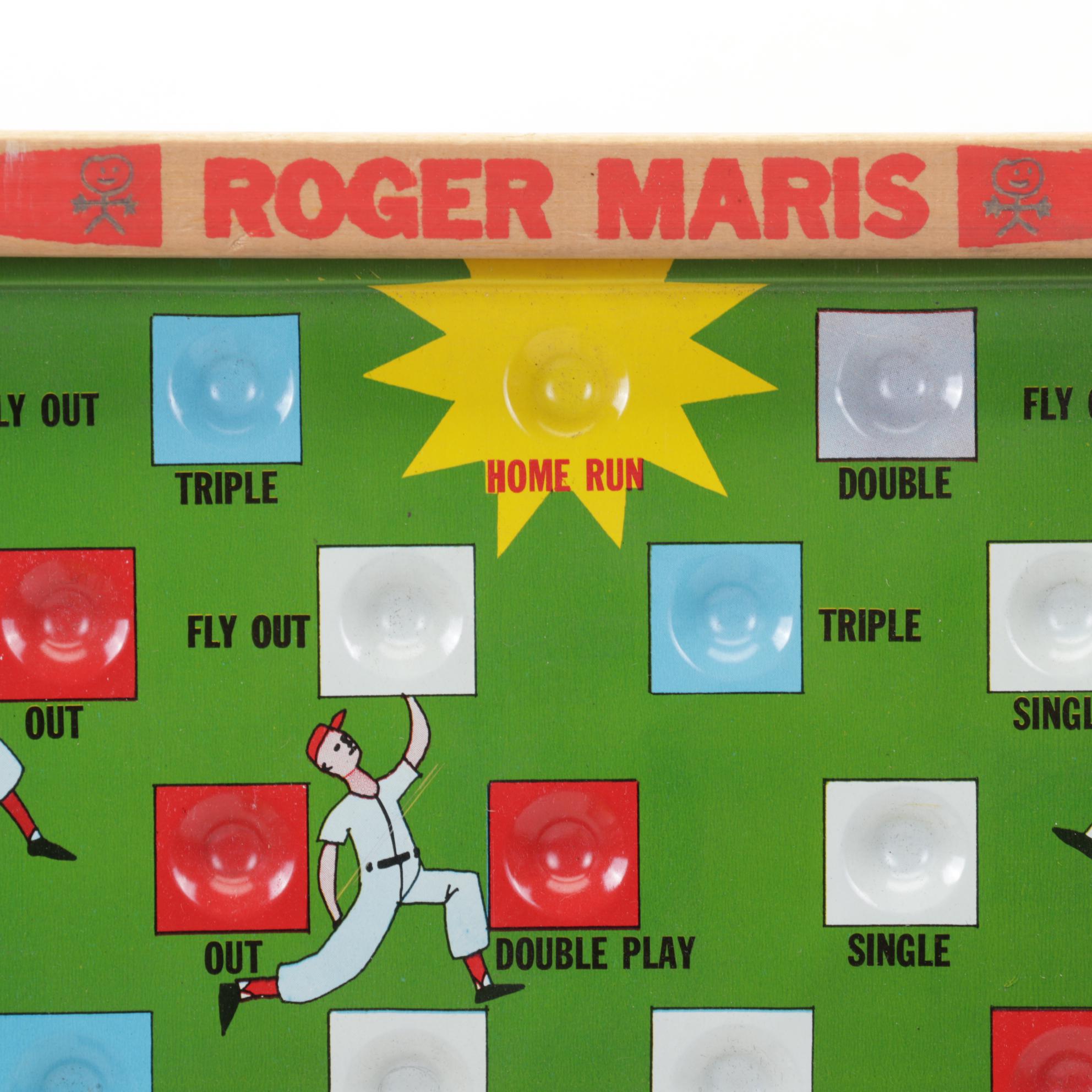 Action Baseball "Roger Maris", Bullseye, Tiger Target and More Board Games