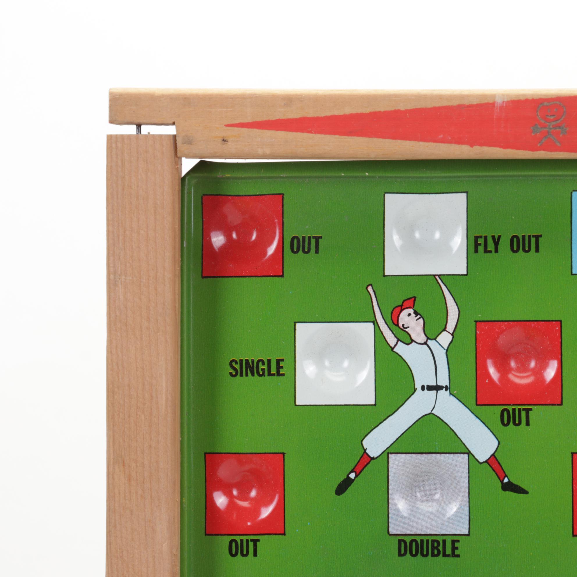 Action Baseball "Roger Maris", Bullseye, Tiger Target and More Board Games