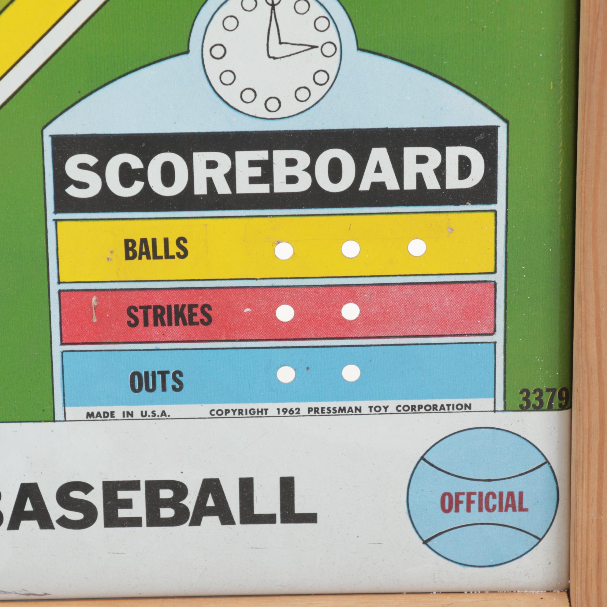 Action Baseball "Roger Maris", Bullseye, Tiger Target and More Board Games