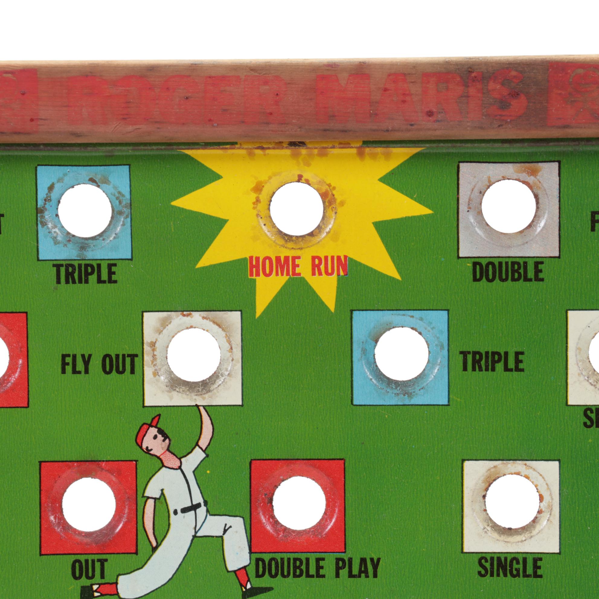 Action Baseball "Roger Maris", Bullseye, Tiger Target and More Board Games