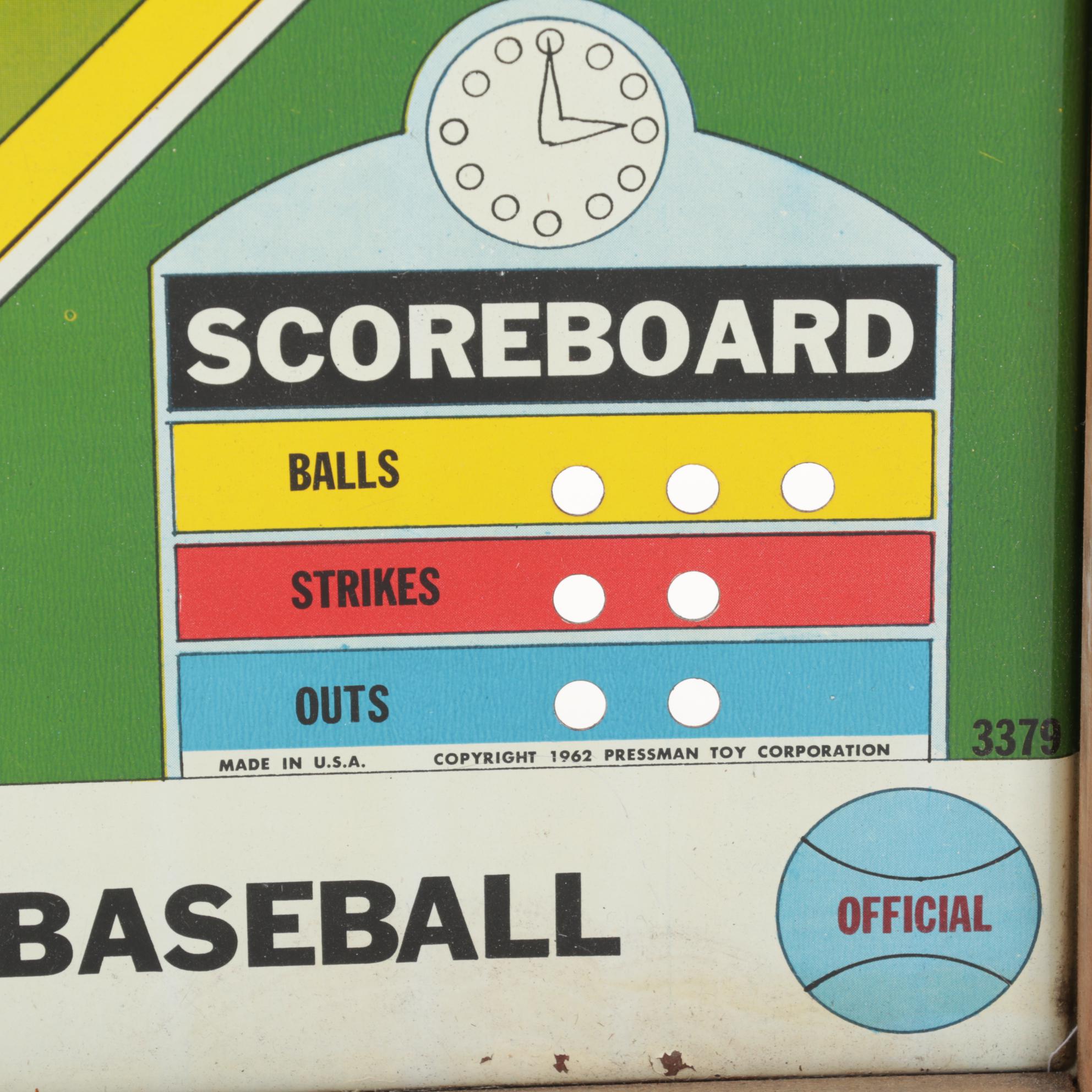 Action Baseball "Roger Maris", Bullseye, Tiger Target and More Board Games