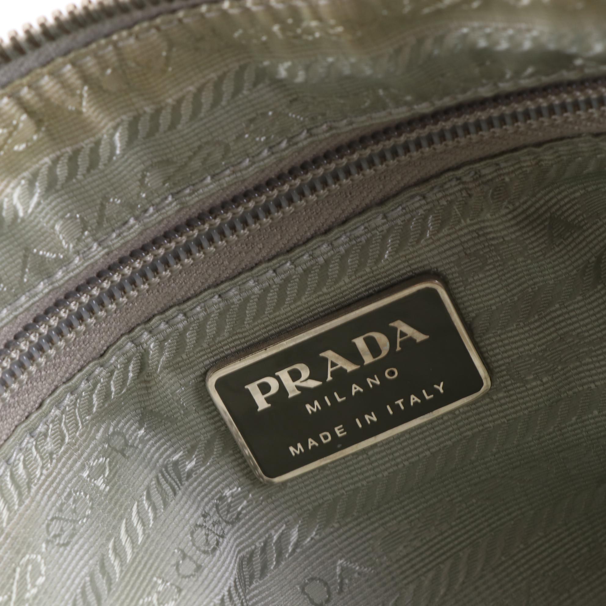 Prada Shoulder in Tessuto Nylon with Patent Leather Trim