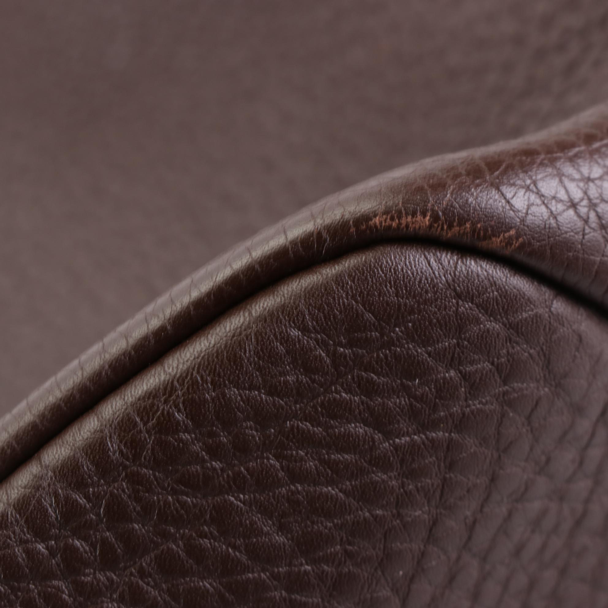 Prada Shoulder Sac Bag in Caffé Vitello Daino Leather with Box