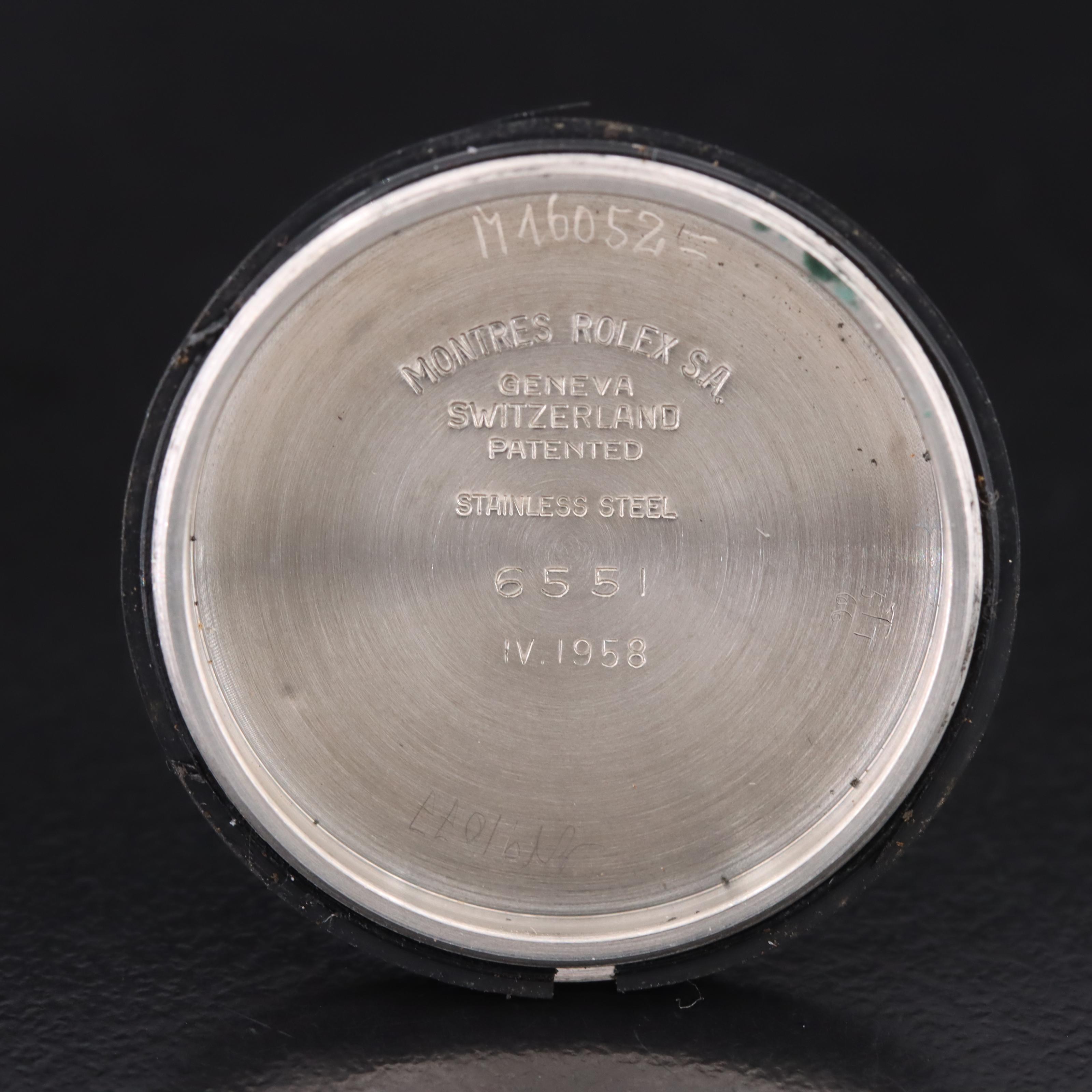 1958 Rolex Oyster Perpetual 14K and Stainless Steel Watch