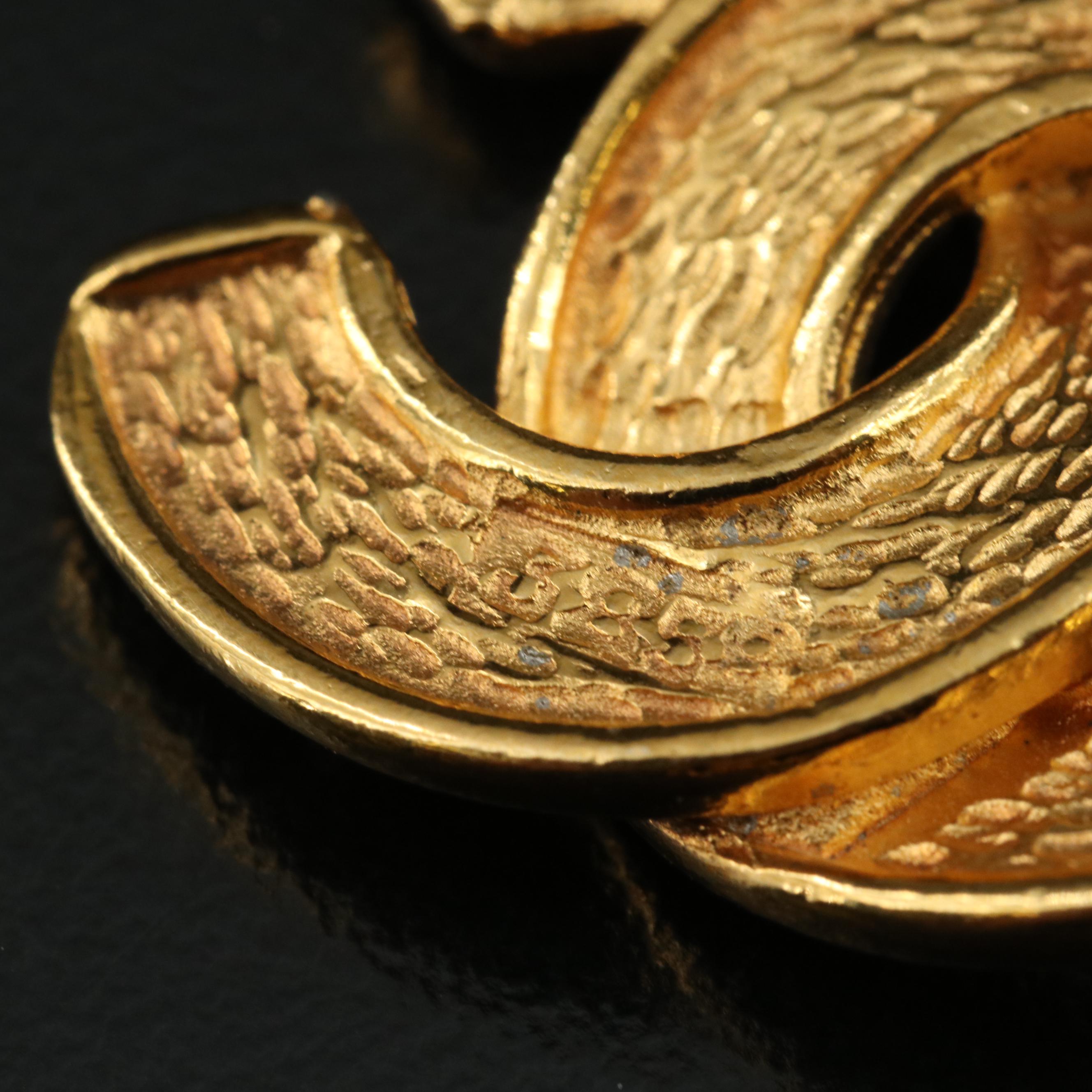 Chanel Quilted CC Logo Necklace