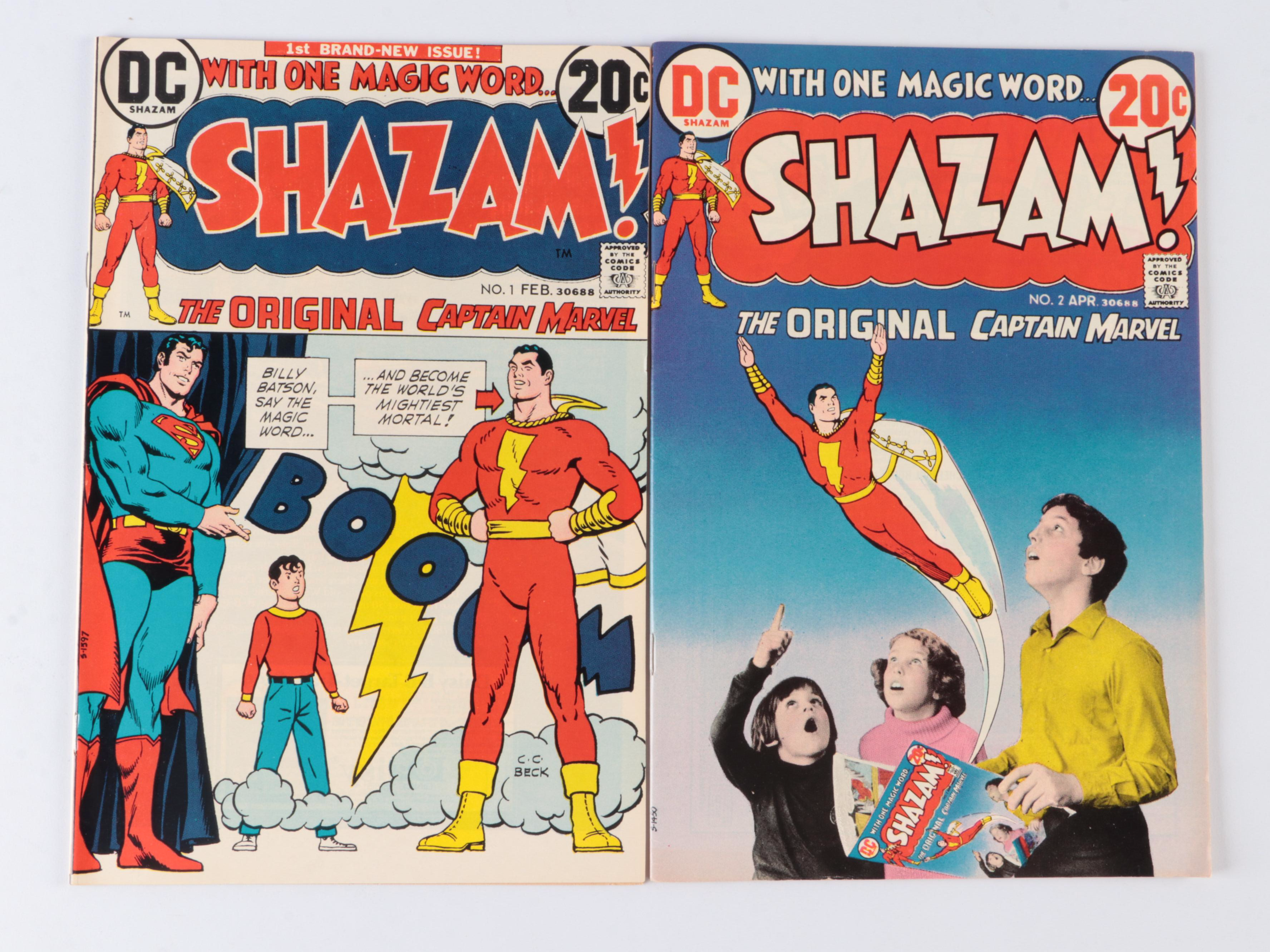Bronze Age DC Shazam! with Captain Marvel and More Comic Books