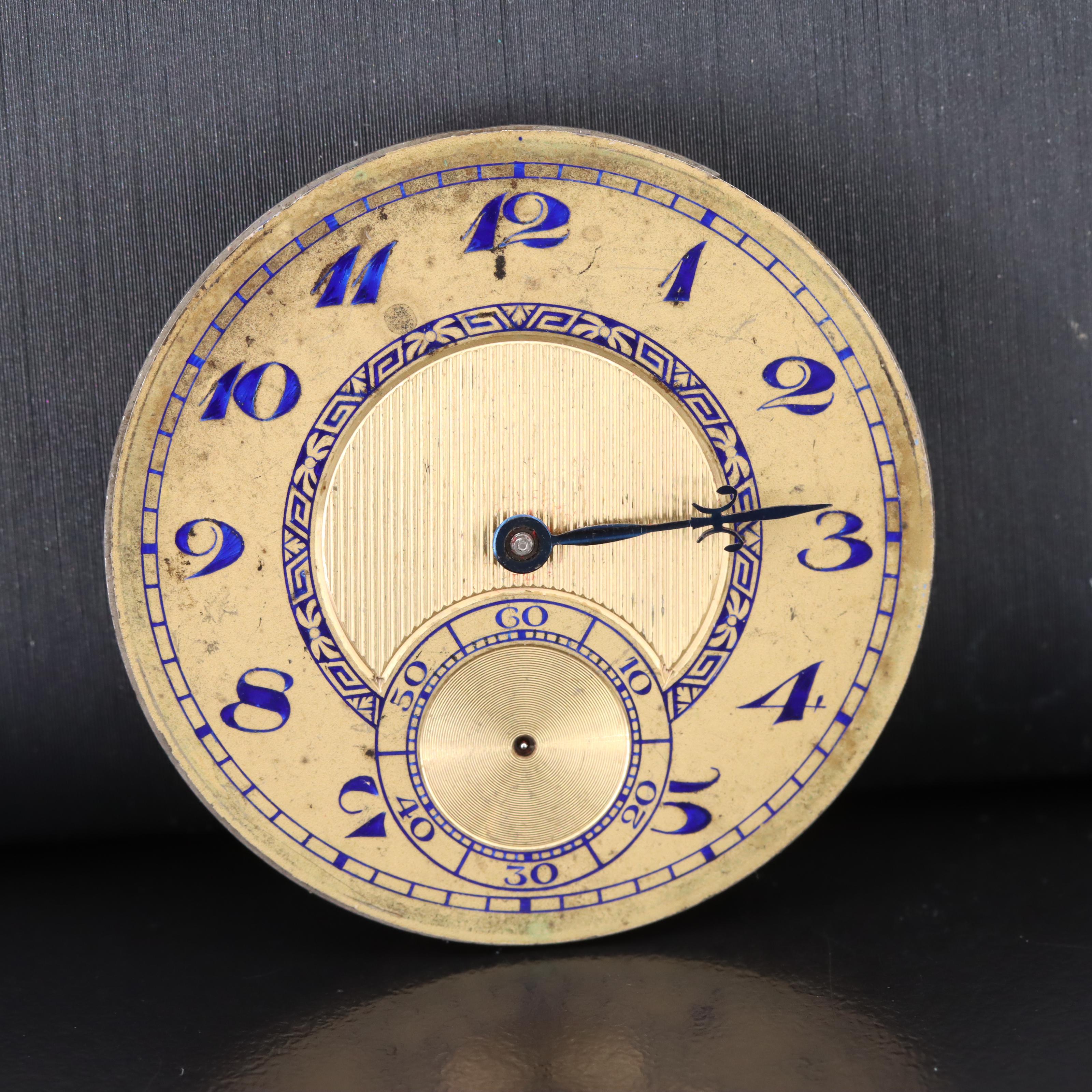 1918 Longines Pocket Watch Movement