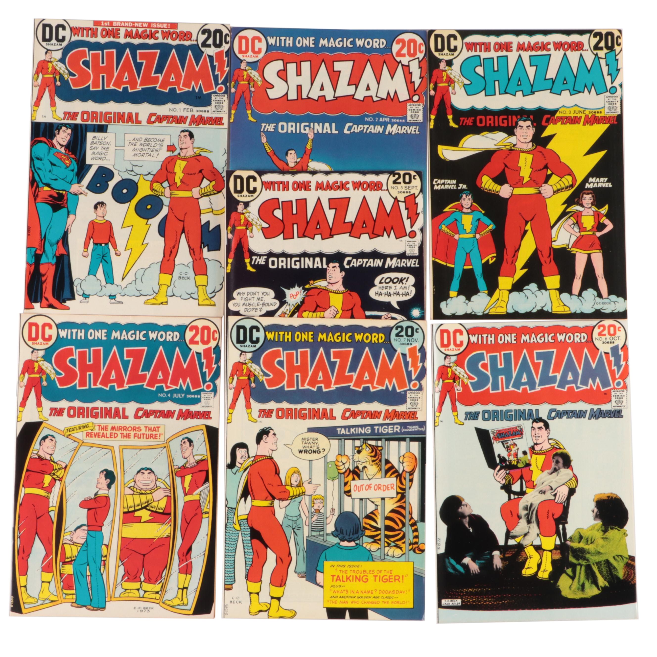 Bronze Age DC Shazam! with Captain Marvel and More Comic Books