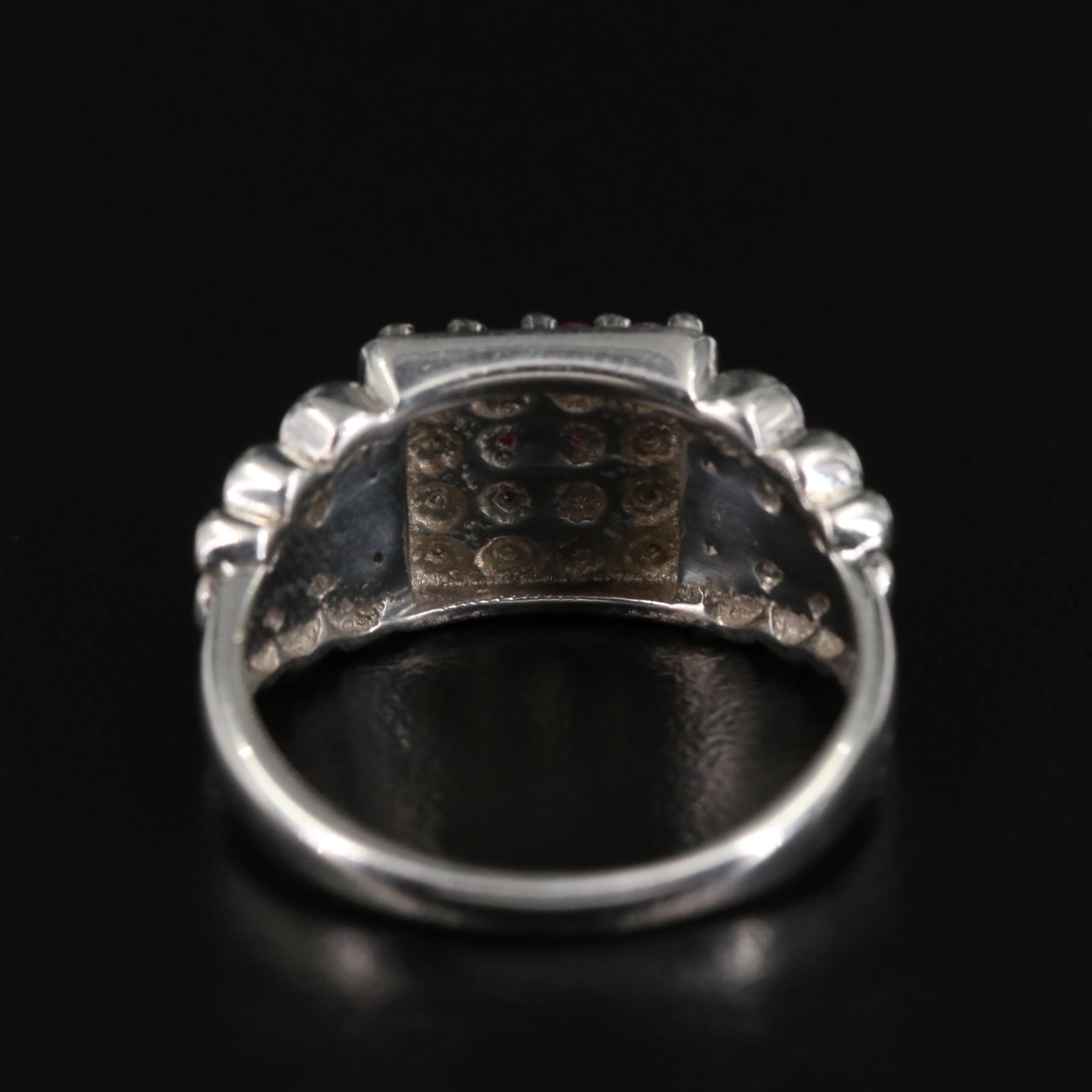 Sterling Ruby Square Ring