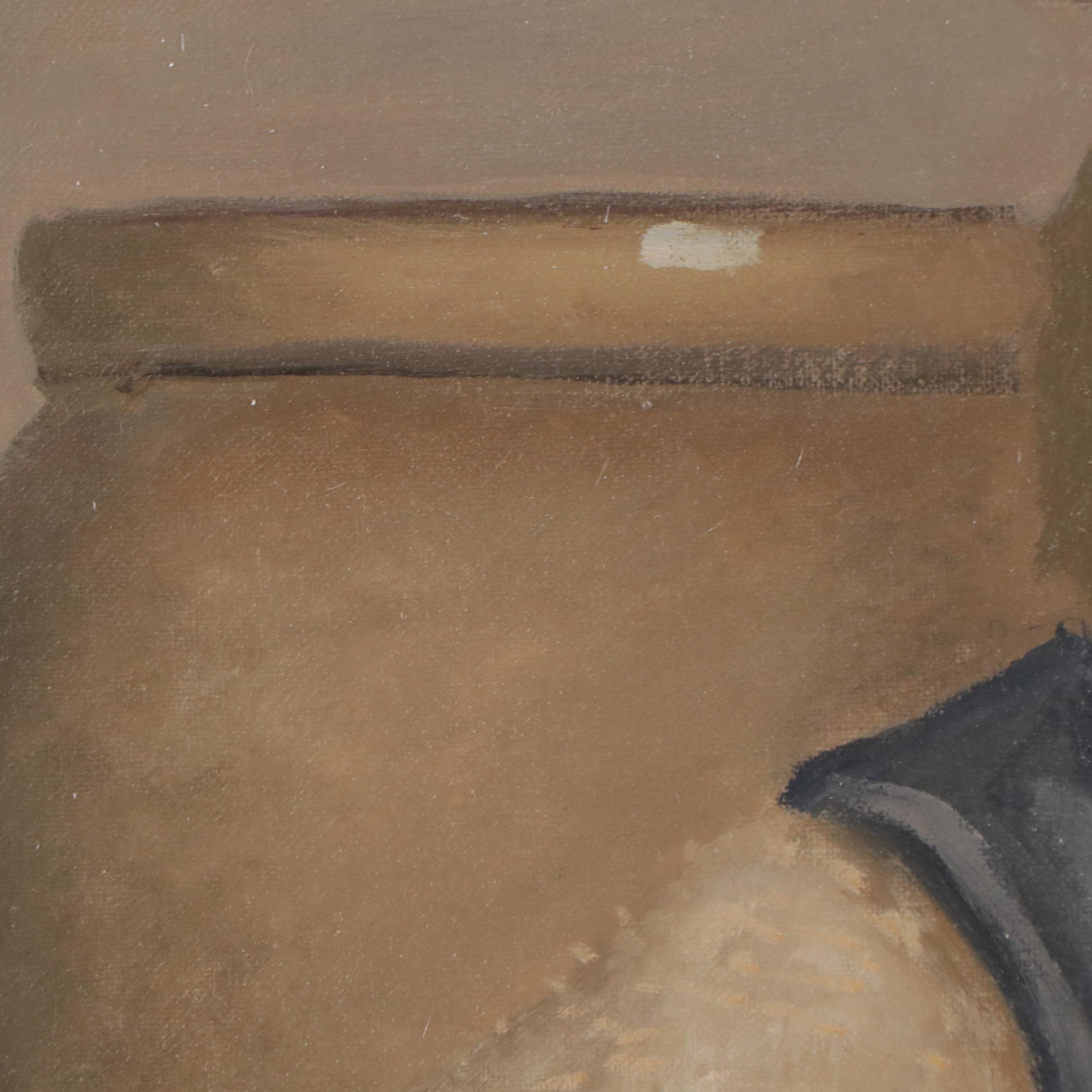 Robert Douglas Hunter Oil Painting of a Teddy Bear, 2008