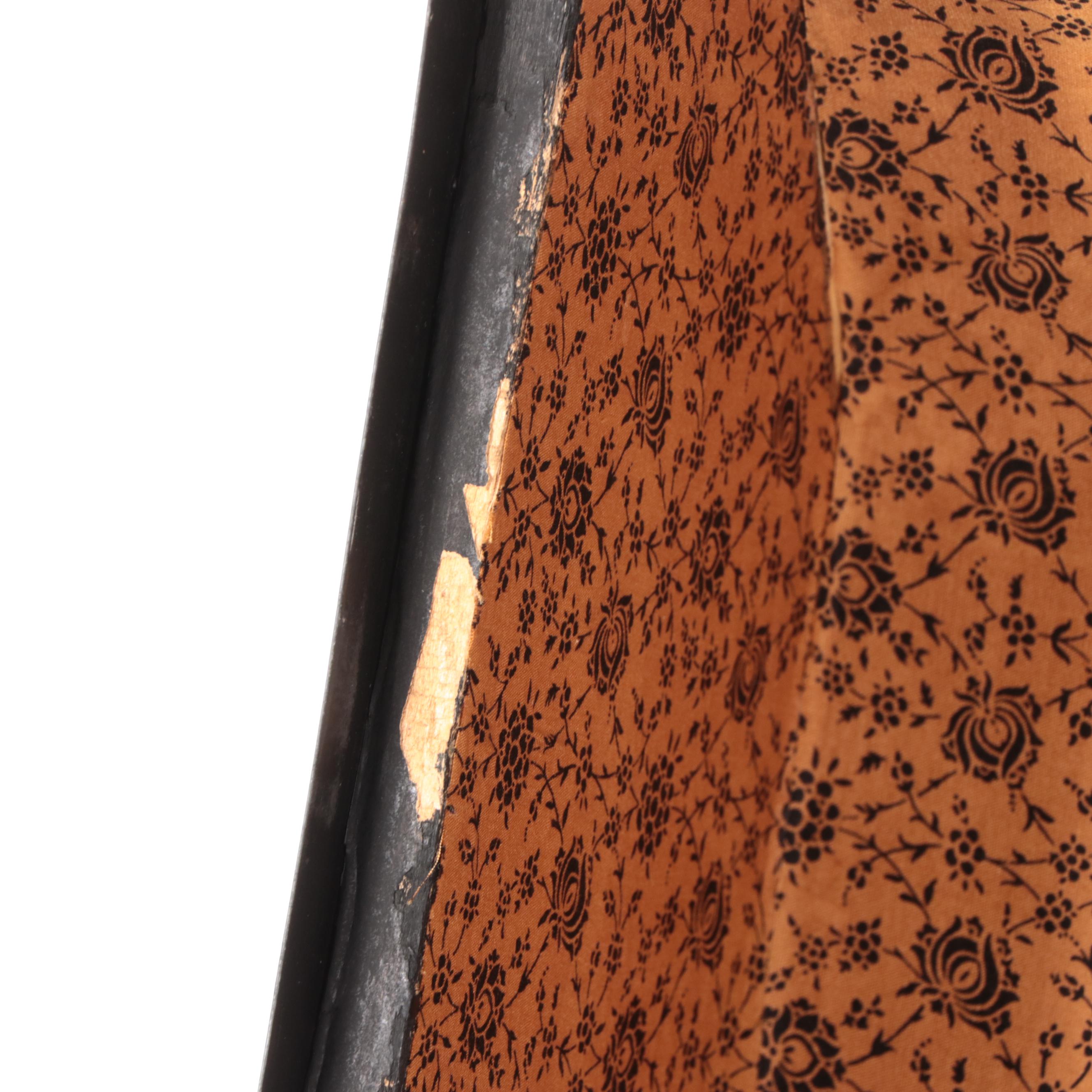 Late Victorian Metal-Clad and Slatted Wood Steamer Trunk