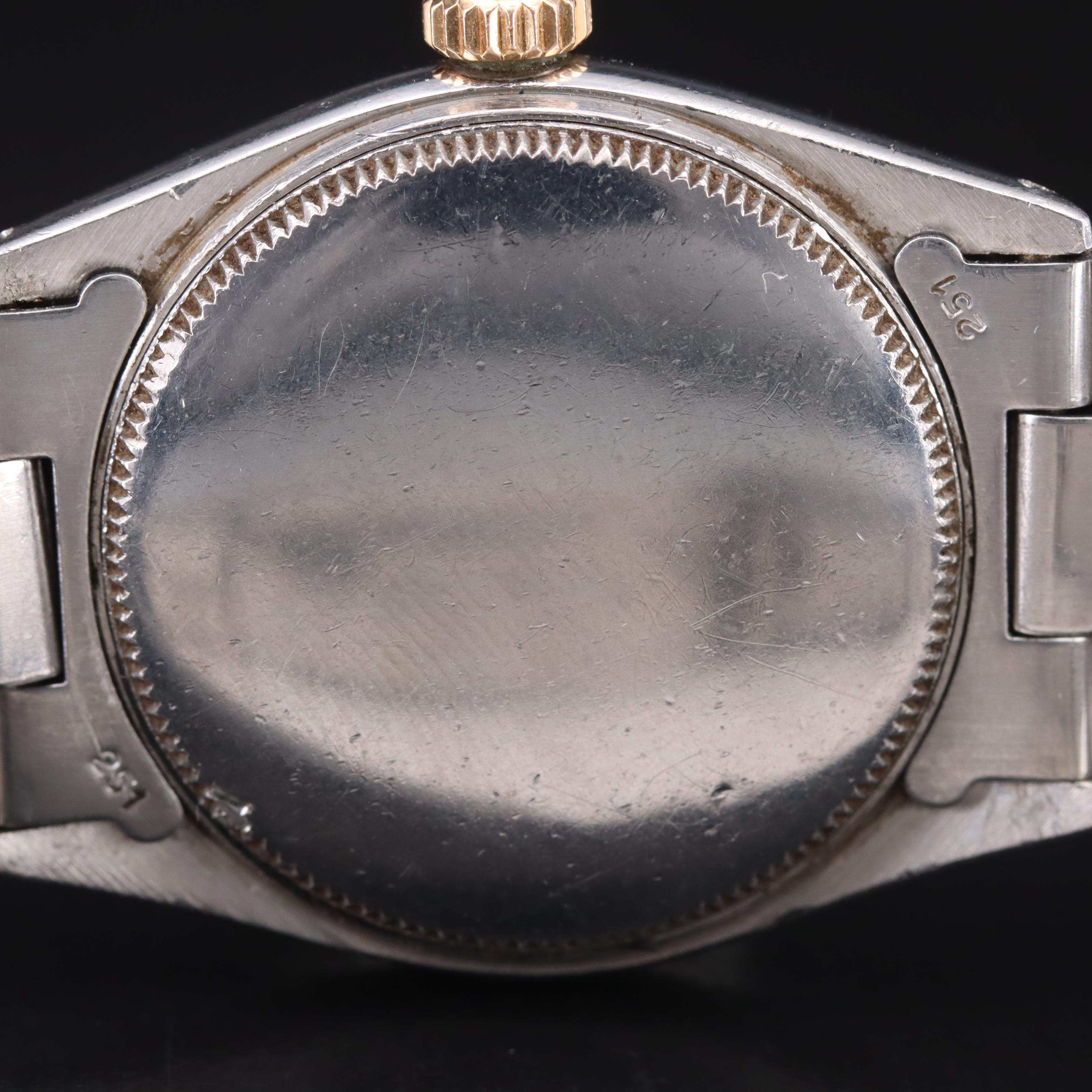 1958 Rolex Oyster Perpetual 14K and Stainless Steel Watch