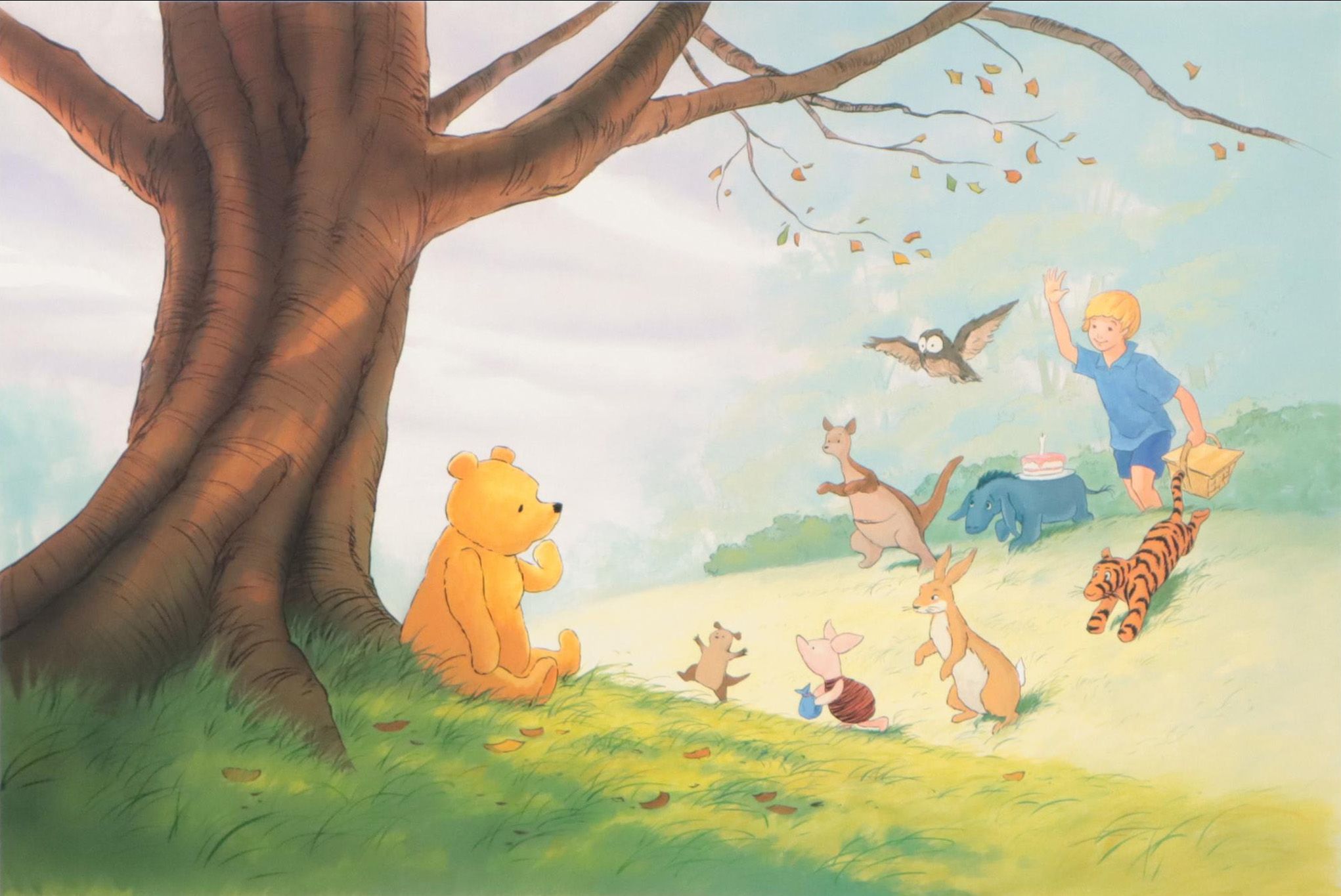 Offset Lithograph After Peter Ellenshaw "Reflections of Friendship," and More