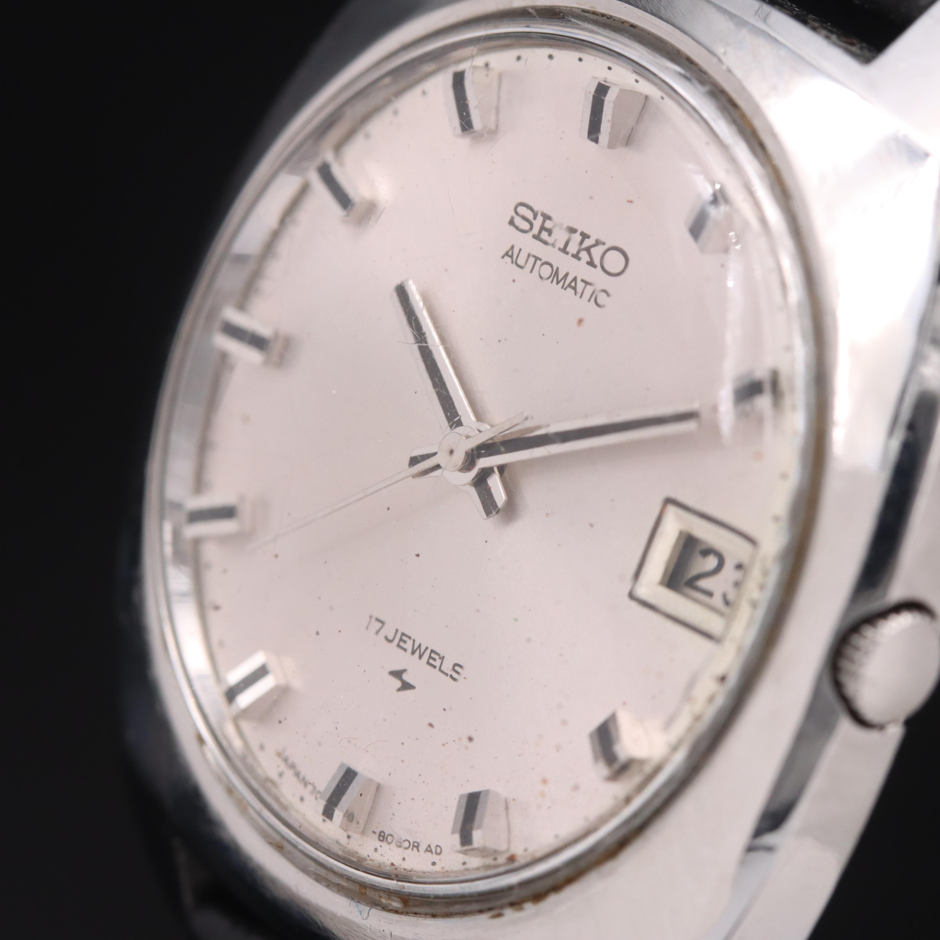 Vintage Seiko Cushion Case Automatic Watch