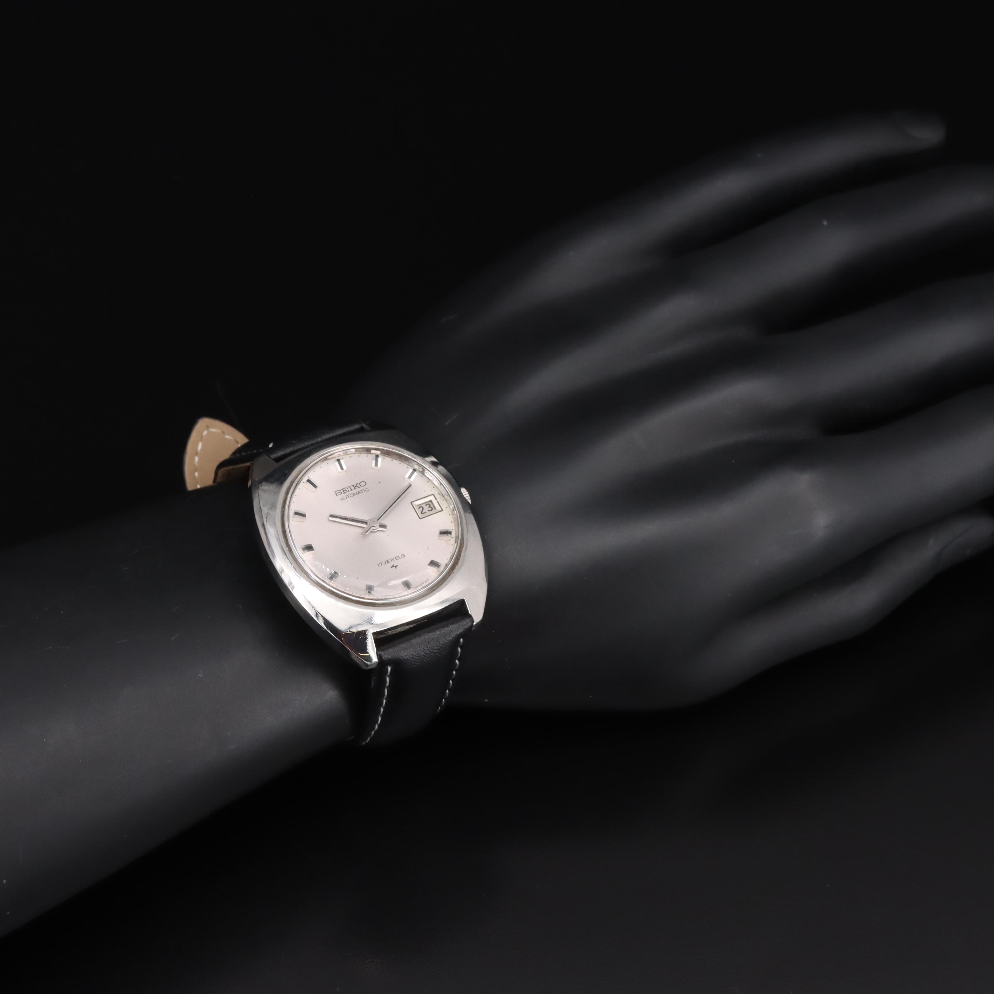 Vintage Seiko Cushion Case Automatic Watch