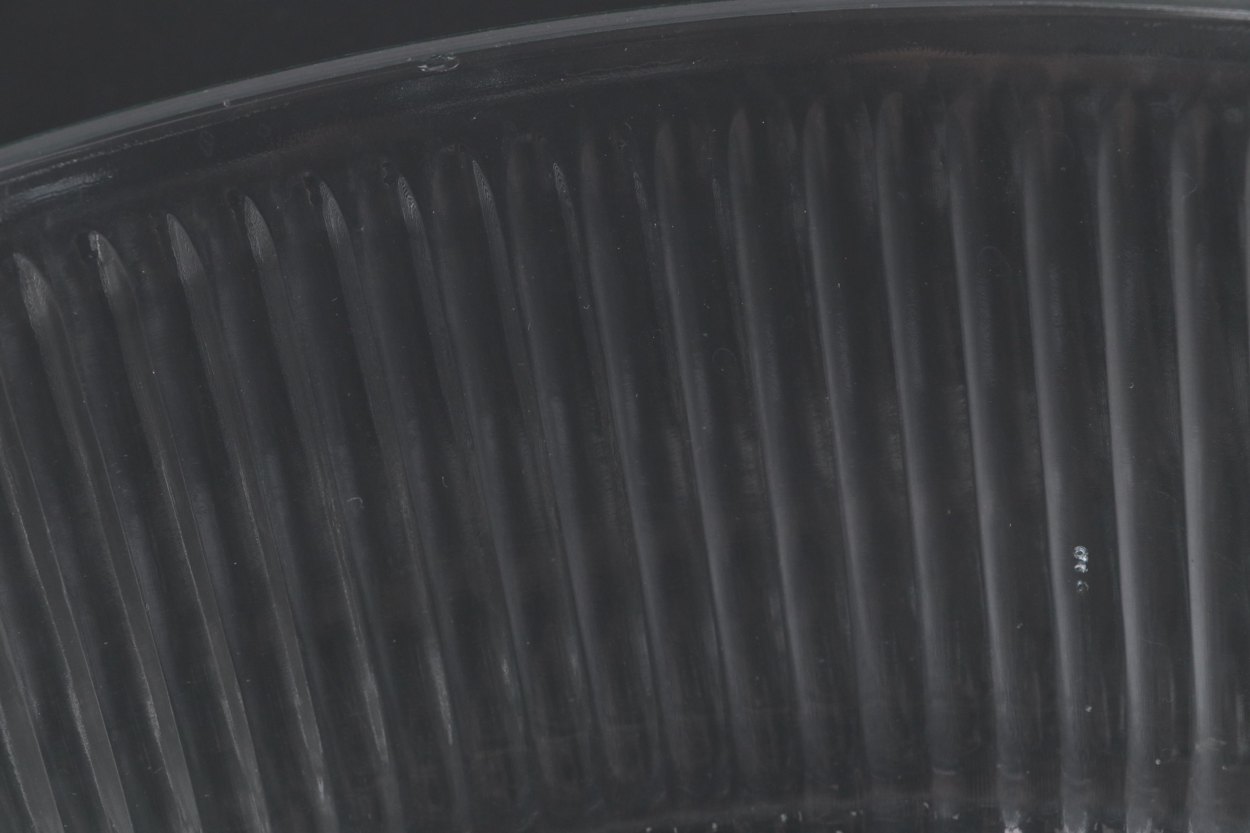 Pressed Glass and Sterling Silver Cake Plates, 20th Century