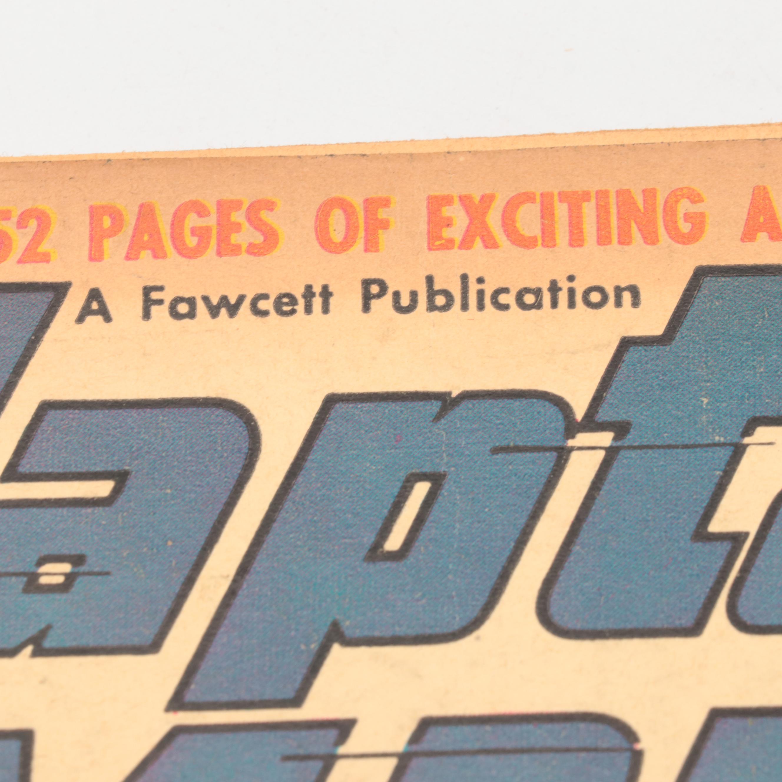 Golden Age Captain Marvel Adventures Fawcett Publications Comic Books