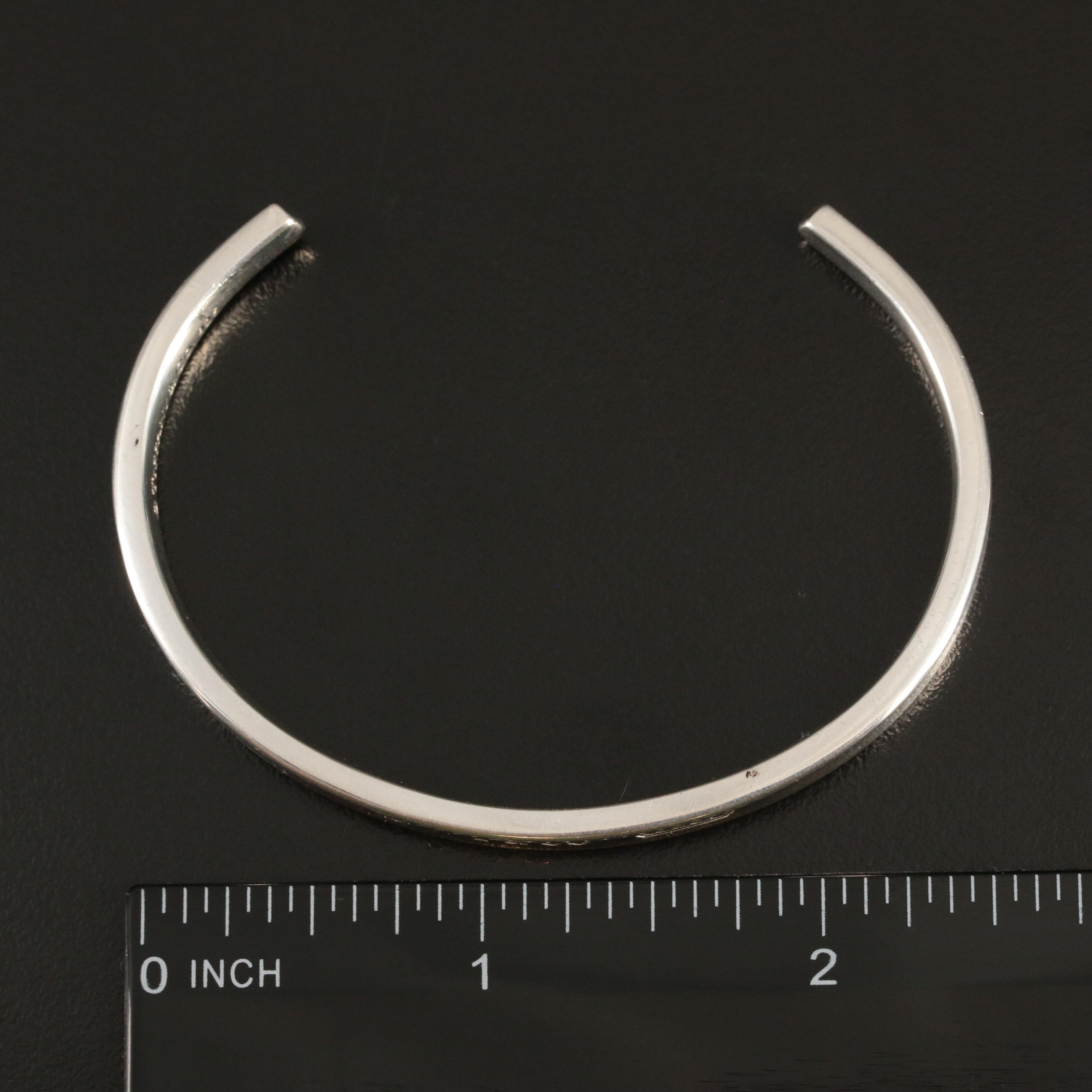 Tiffany & Co. "1837" Sterling Cuff