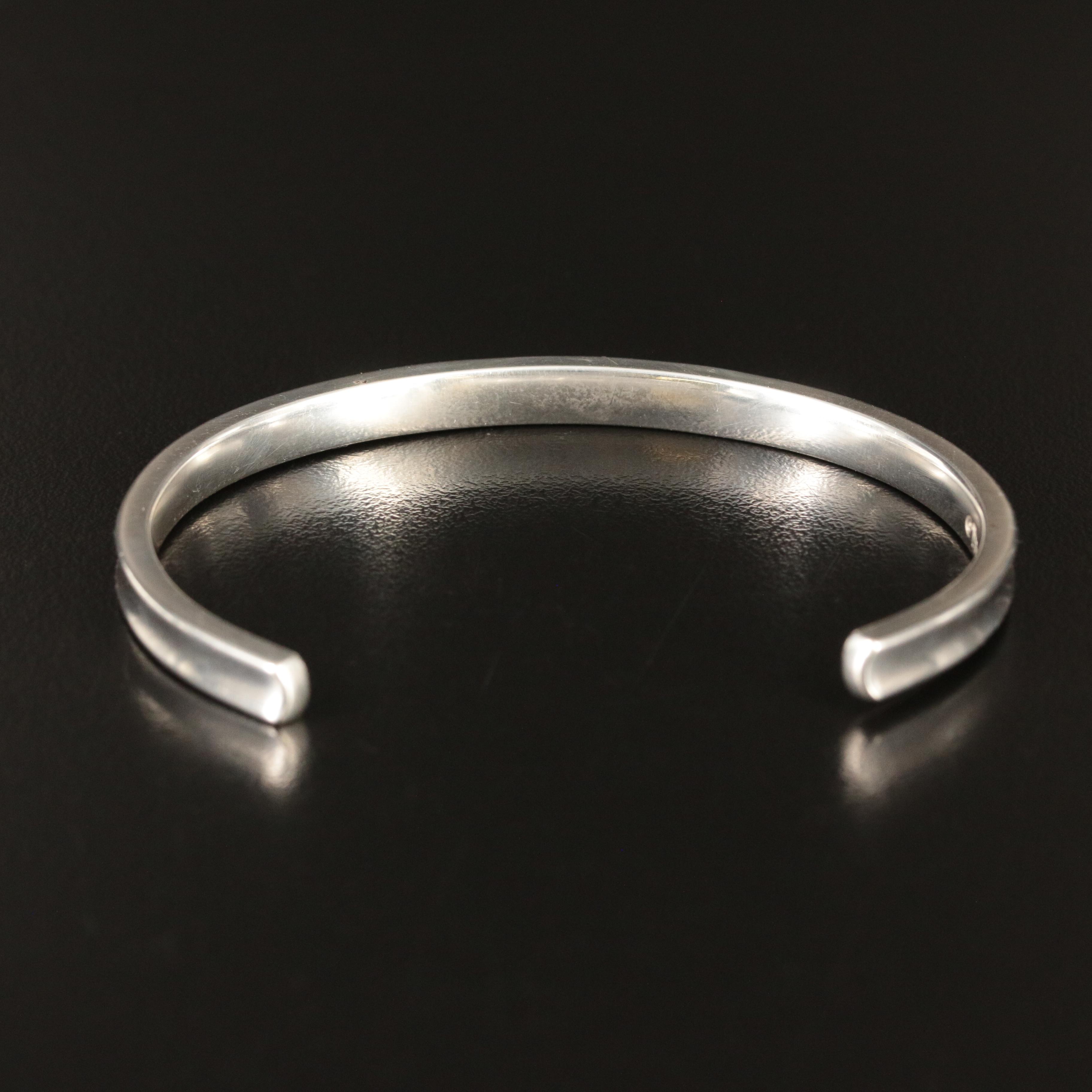 Tiffany & Co. "1837" Sterling Cuff