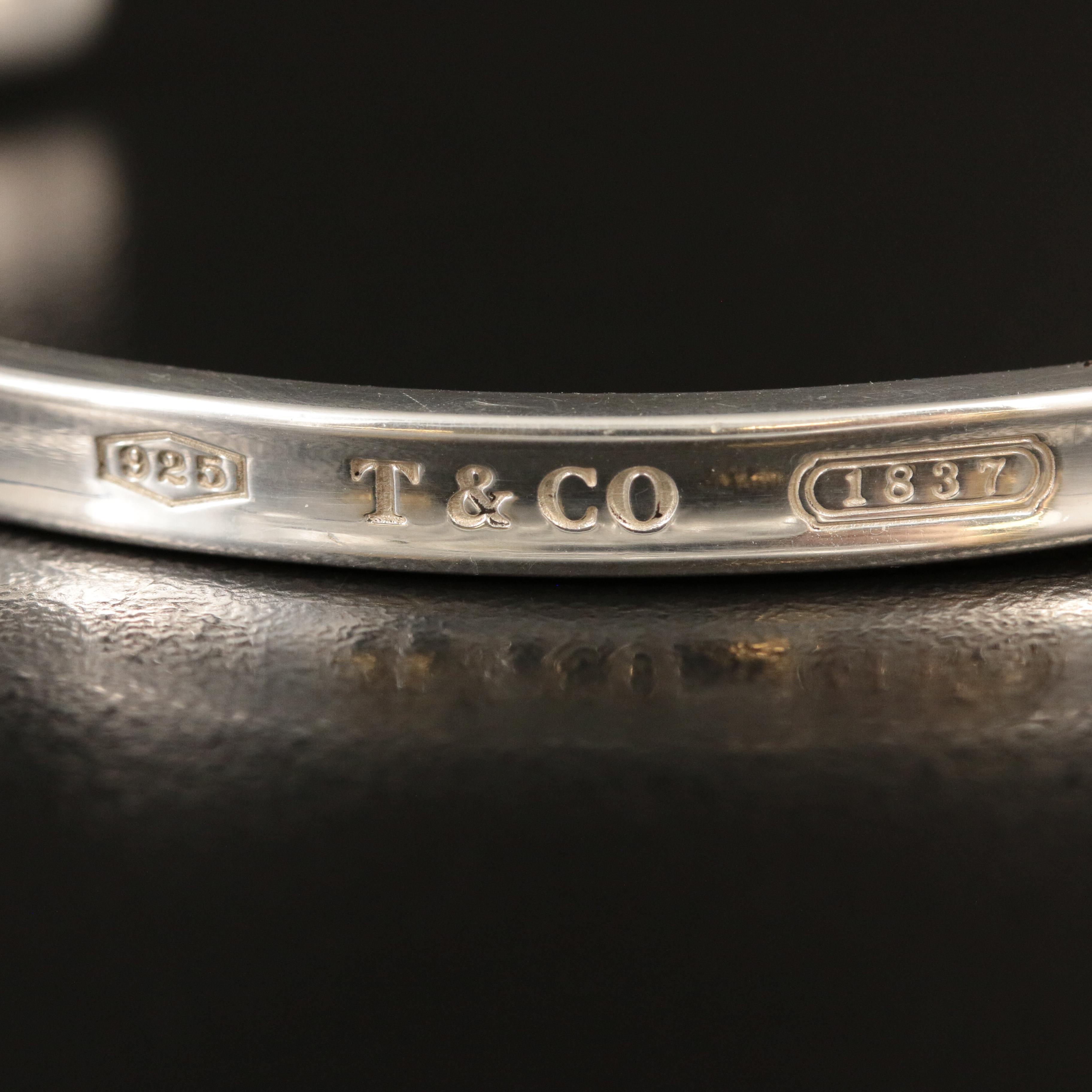 Tiffany & Co. "1837" Sterling Cuff
